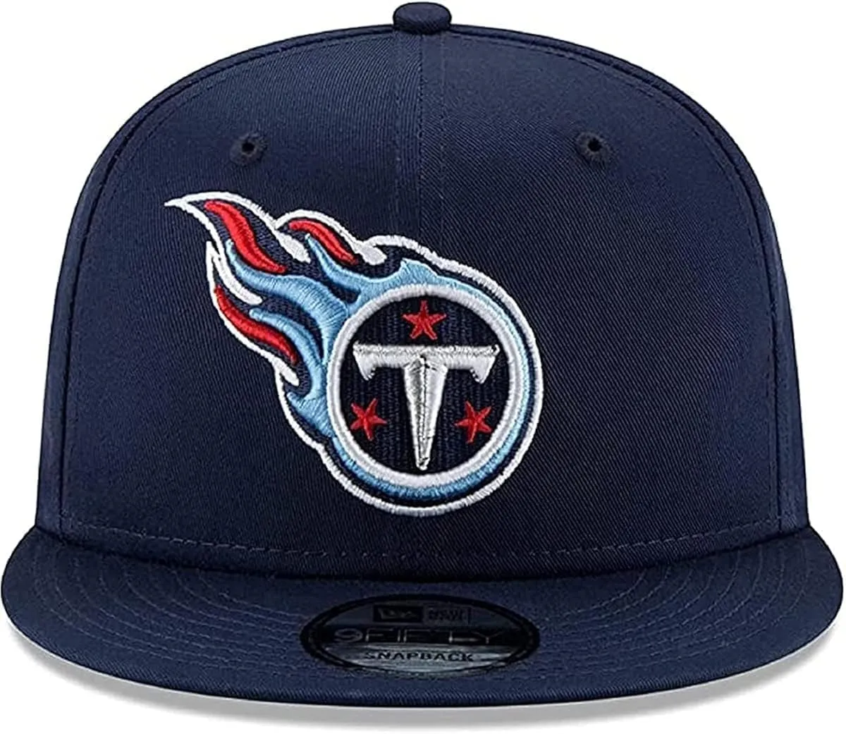 New Era NFL 9FIFTY - Cappello Regolabile con Chiusura a Scatto, Taglia Unica, Tennessee Titans - Blu Marino, Taglia Unica - immagine 2