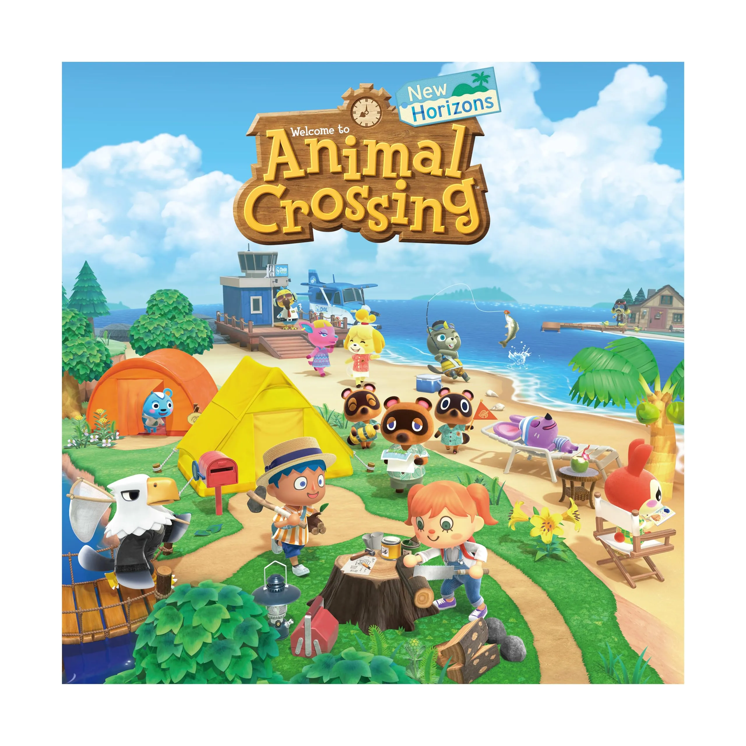 Nintendo Switch Lite Console Animal Crossing: New Horizons Timmy e Tommy Aloha edition (Turchese) con Gioco preinstallato e abbonamento 12 mesi Switch Online - immagine 5