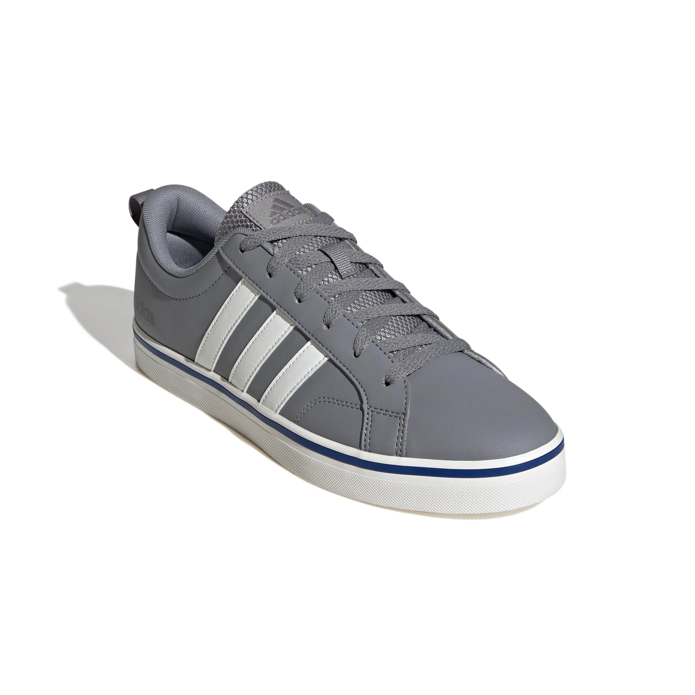 adidas Vs Pace 2.0 Shoes, Sneakers Uomo, Grigio Tre Nuclei Bianco Team Royal Blue, 40 2/3 EU - immagine 3
