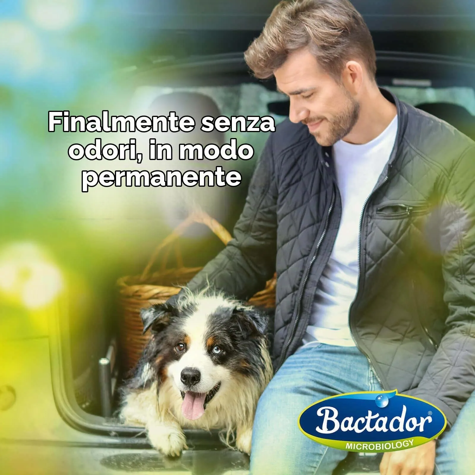 Bactador Anti-Odore E Smacchiatore Microbiologico 1 Litri - Concentrato - Detergente Enzimatico Biologico Contro Il Sudore, Gli Odori Degli Animali - Per La Casa, L'Auto E L'Ambiente Animale - immagine 5