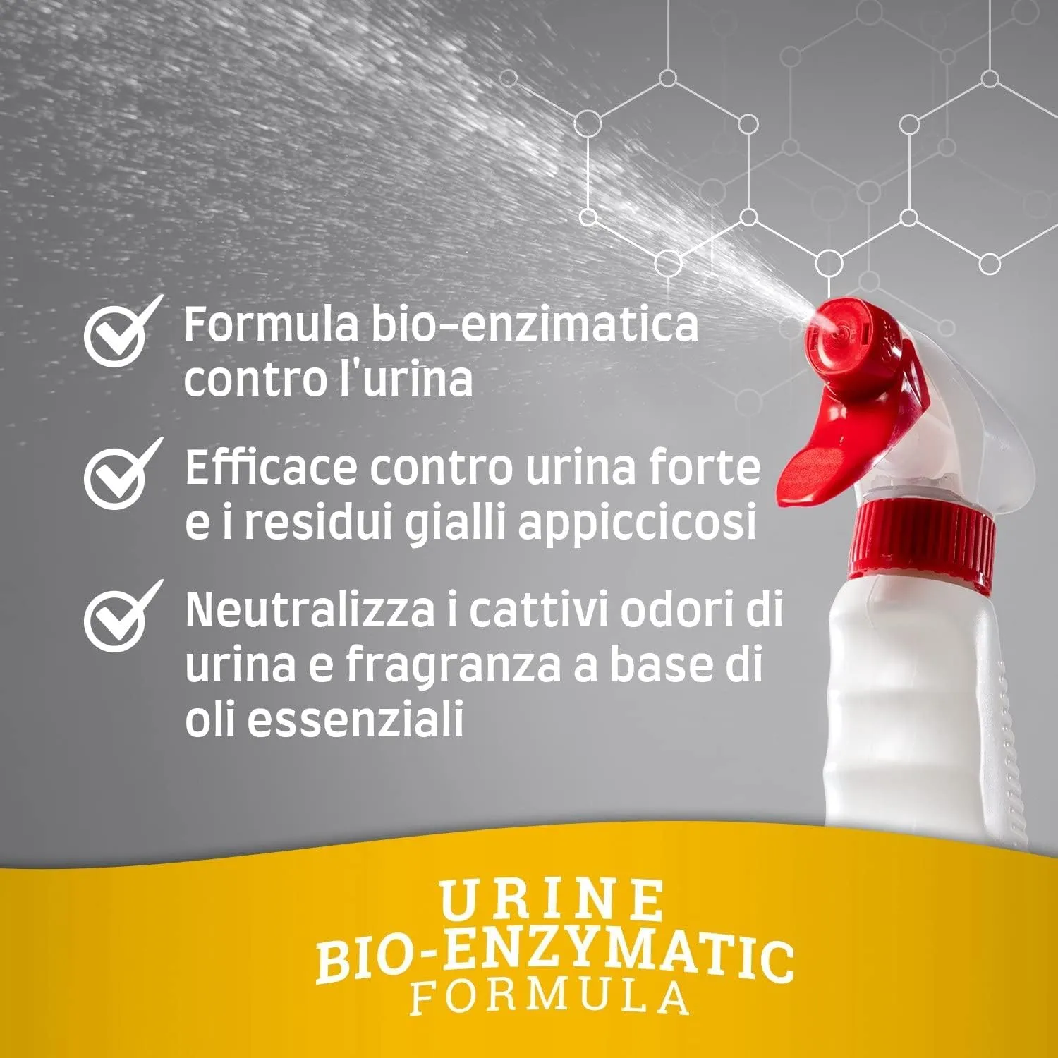 Nature´S Miracle Urine Remover per Gatti, Eliminare le Macchie di Urina, a Base di Oli Essenziali, 946 Ml - immagine 4