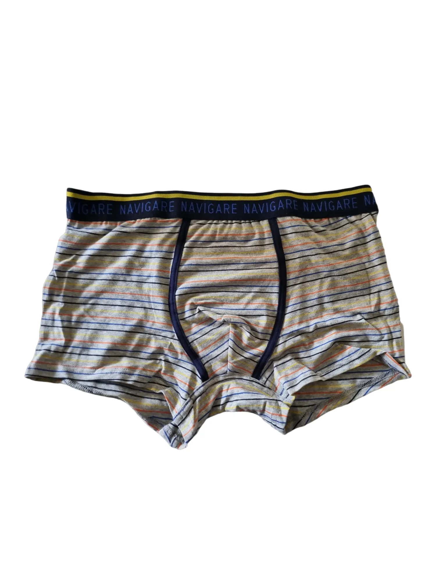 Navigare Boxer Uomo Fantasia e in Cotone qualità E Materiali Garantiti da Un Marchio Leader nel Settore Confezione da 6 PZ (XL, 1082 Grigio Blu Jeans) - immagine 4