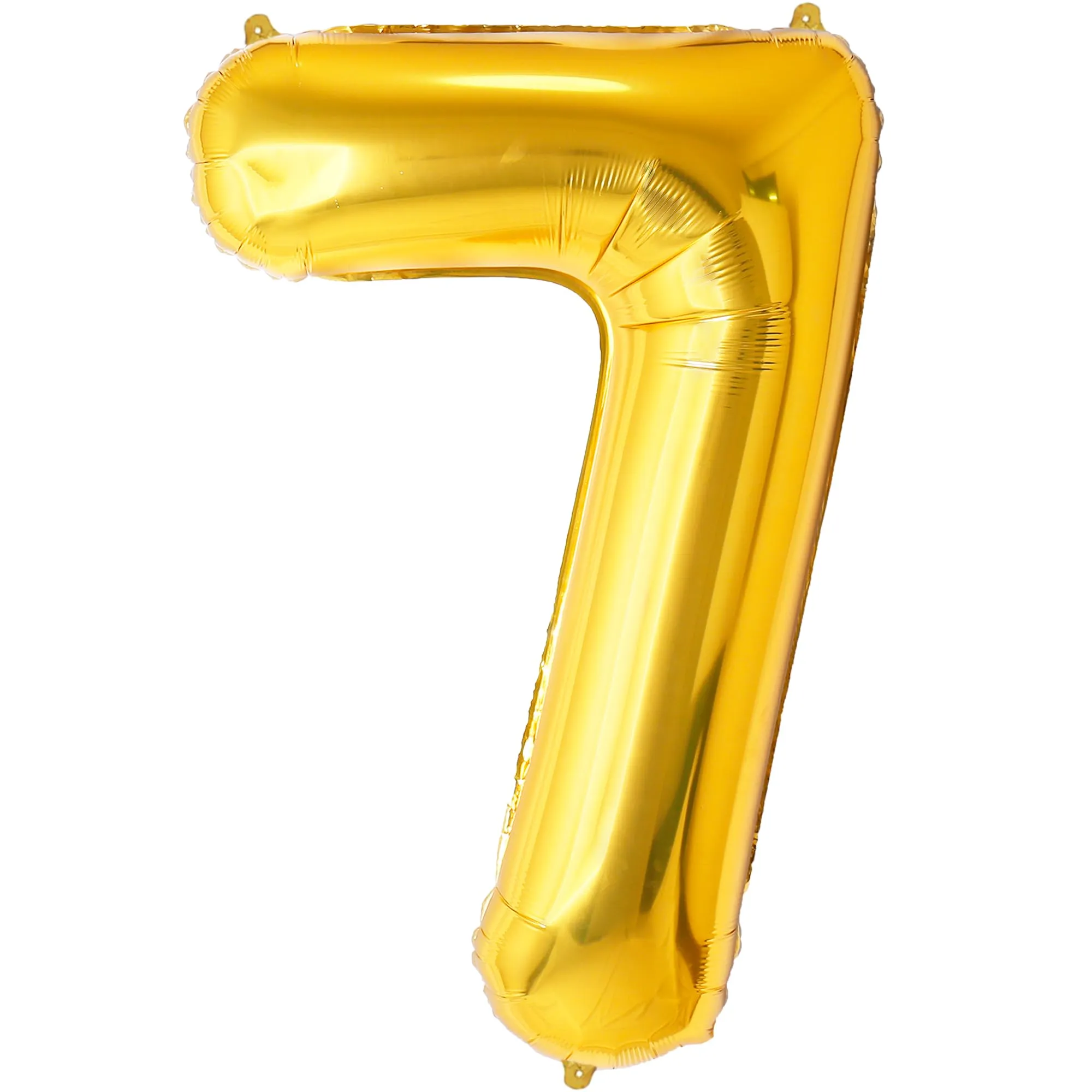 FUNFEST Palloncino Numero 7 Oro 100cm - immagine 1