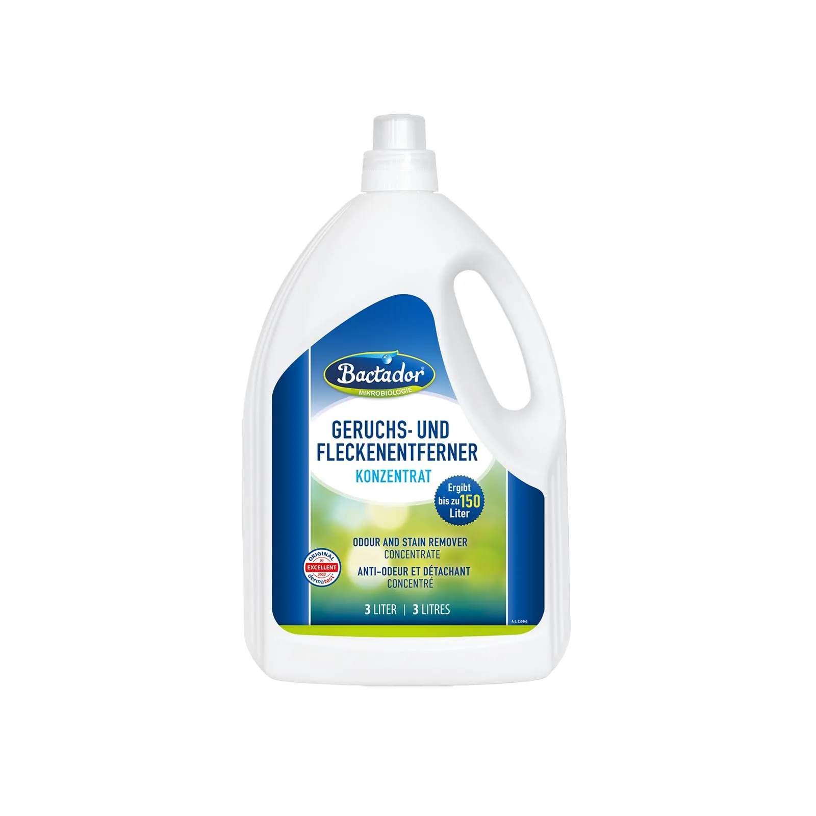 Bactador Anti-Odore E Smacchiatore Microbiologico 3 Litri - Concentrato - Detergente Enzimatico Biologico Contro Il Sudore, Gli Odori Degli Animali - Per La Casa, L'Auto E L'Ambiente Animale - immagine 1