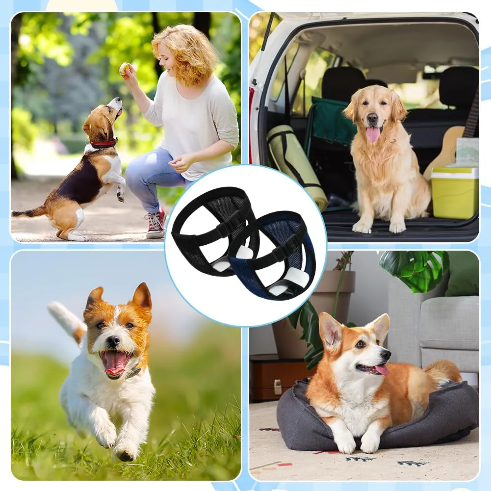 Aomig Pannolini per Cani Femmina, Pannolini Cane Riutilizzabili, Pantaloni Mestruali Igienici per Cani di Piccola Taglia con 6 Cuscinetti di Ricambio-M - immagine 7