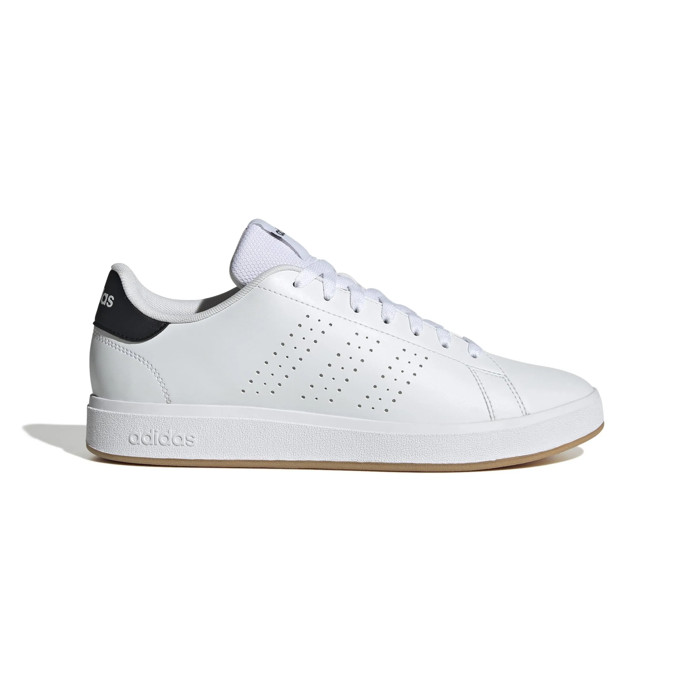 Adidas Uomo Advantage Base 2.0 Shoes, Ftwr White/Ftwr White/Core Black, 36 2/3 EU - immagine 2