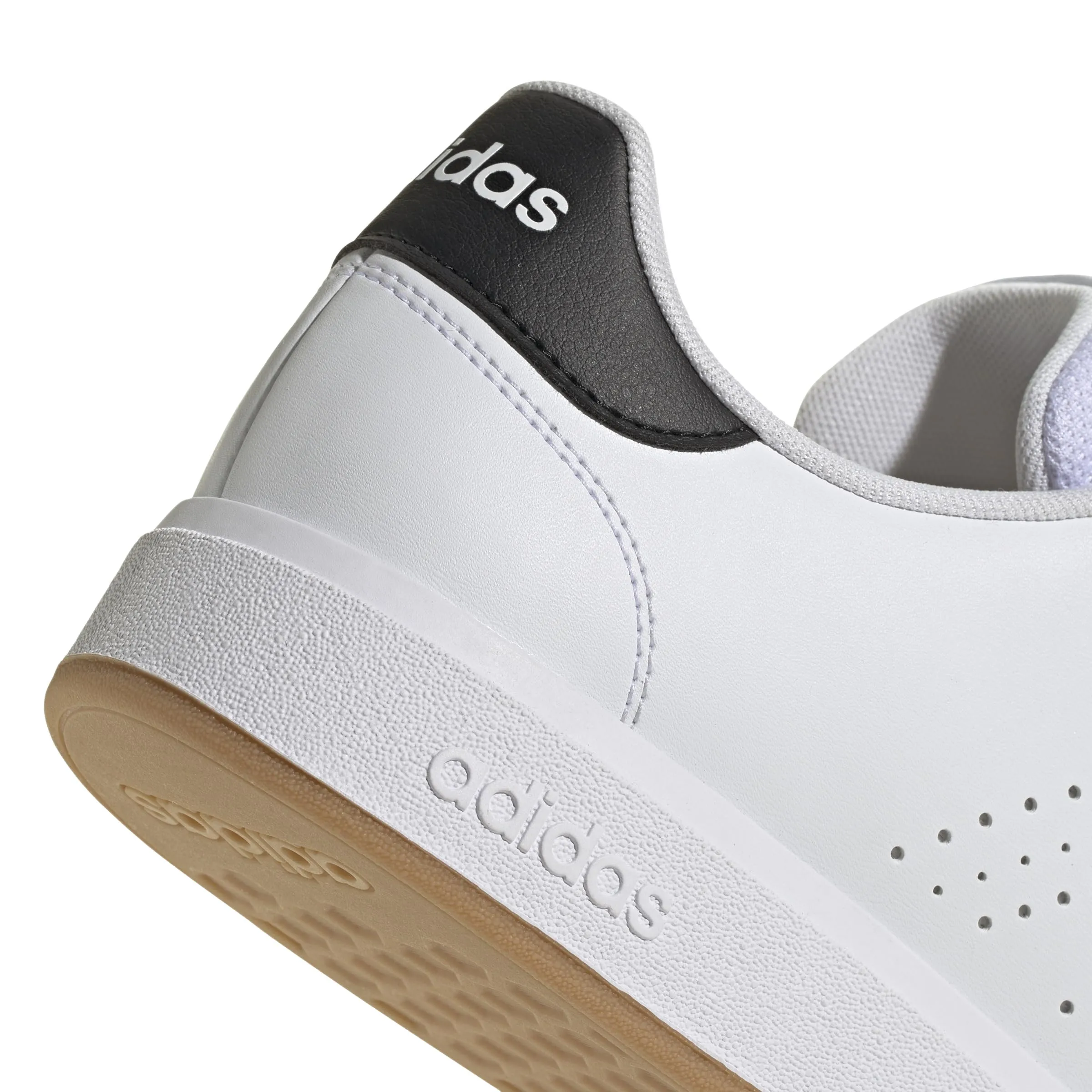 Adidas Uomo Advantage Base 2.0 Shoes, Ftwr White/Ftwr White/Core Black, 36 2/3 EU - immagine 4