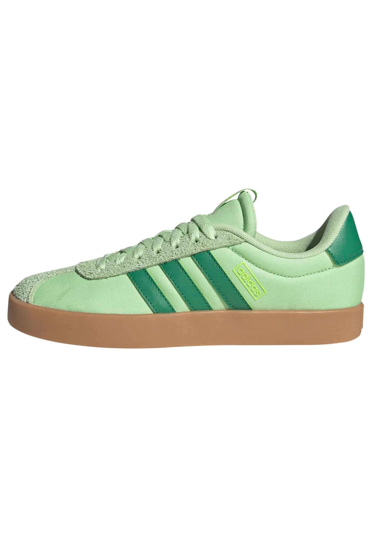 Adidas Donna VL Court 3.0 Shoes, Semi Green Spark/Semi Court Green/Lucid Lemon, 36 2/3 EU - immagine 1