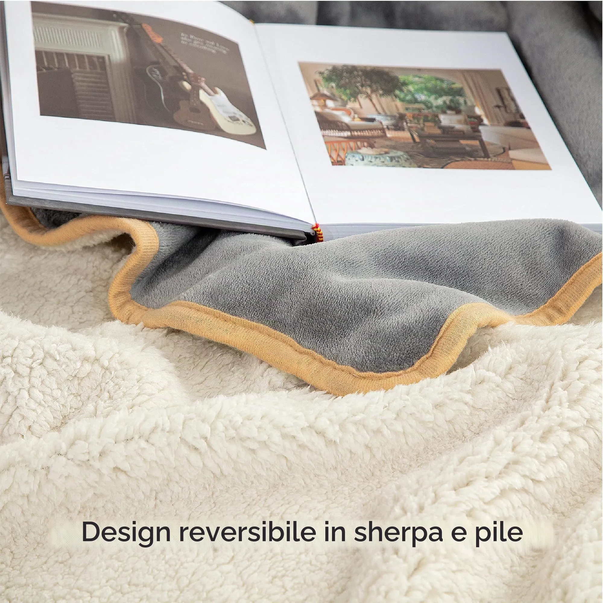 LE SURE Coperta Impermeabile per Cane Lavabile, 152x127 cm Grigio - immagine 6