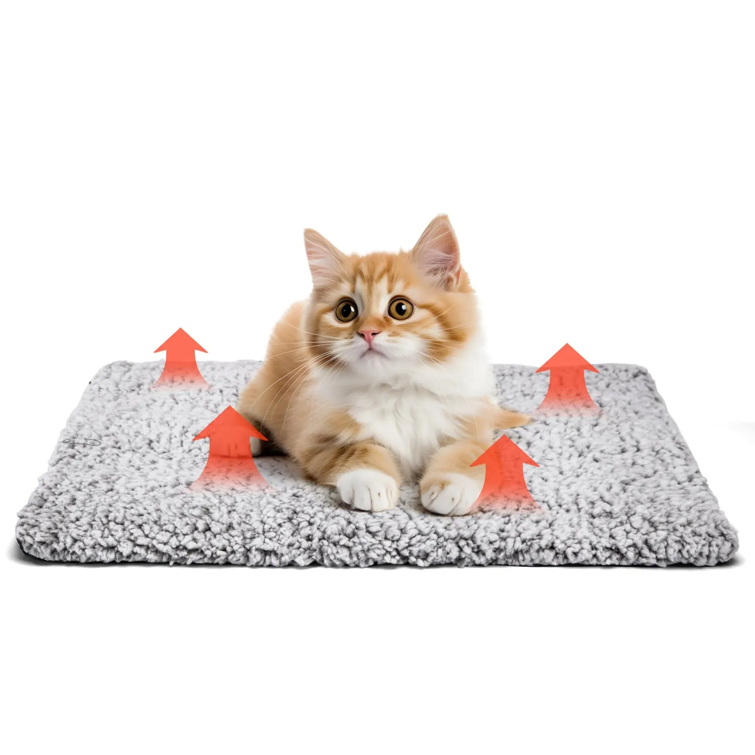 Nobleza Coperta Autoriscaldante per Cani e Gatti, Tappetino Riscaldante per Animali Domestici, Eco-Friendly Impermeabile Antiscivolo Lavabile, 40x50cm - immagine 1