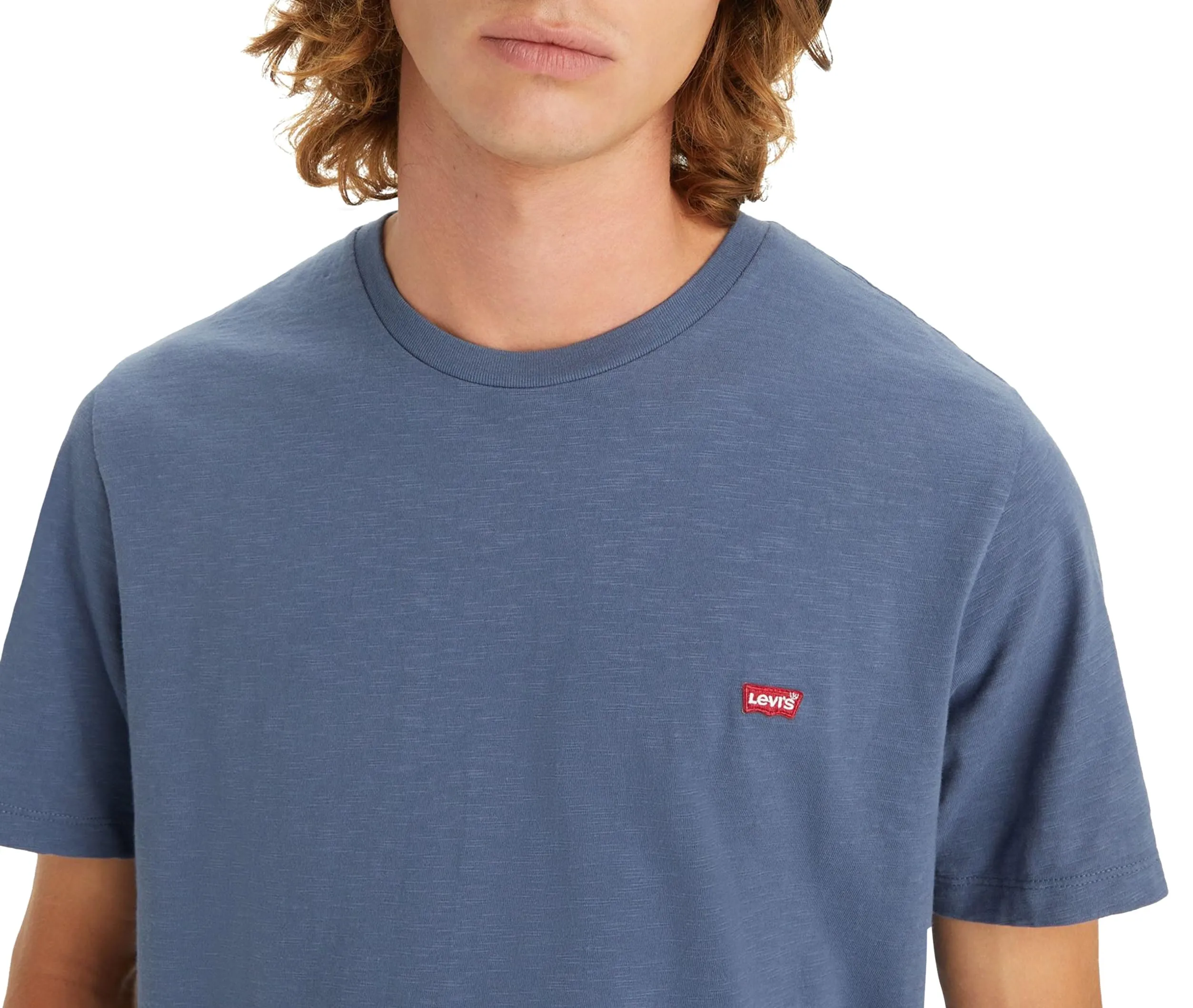 Levi's Ss Original Housemark Tee, T-shirt Uomo, Vintage Indigo X, S - immagine 5