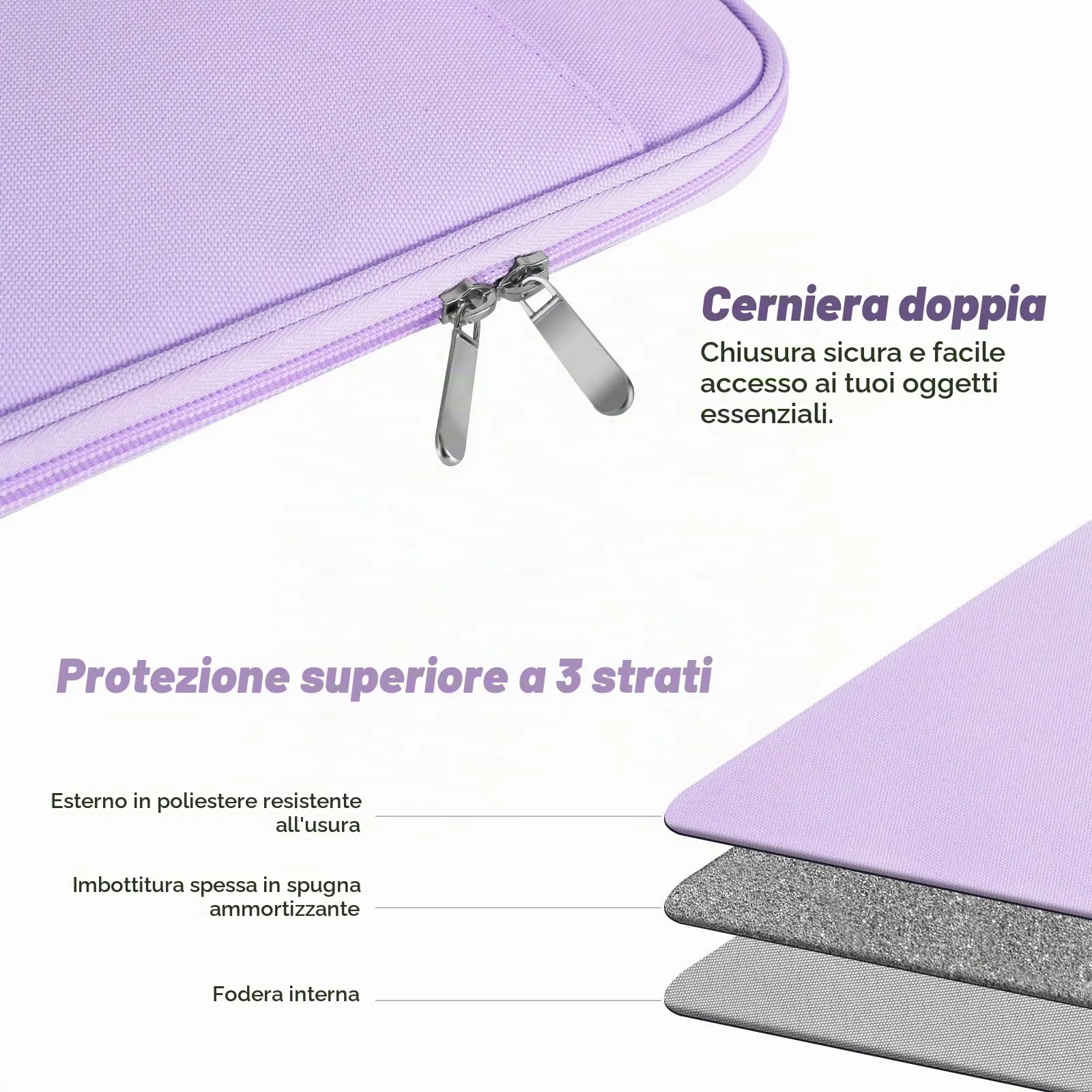 MoKo Borsa per tablet 9-11 pollici imbottita - immagine 5