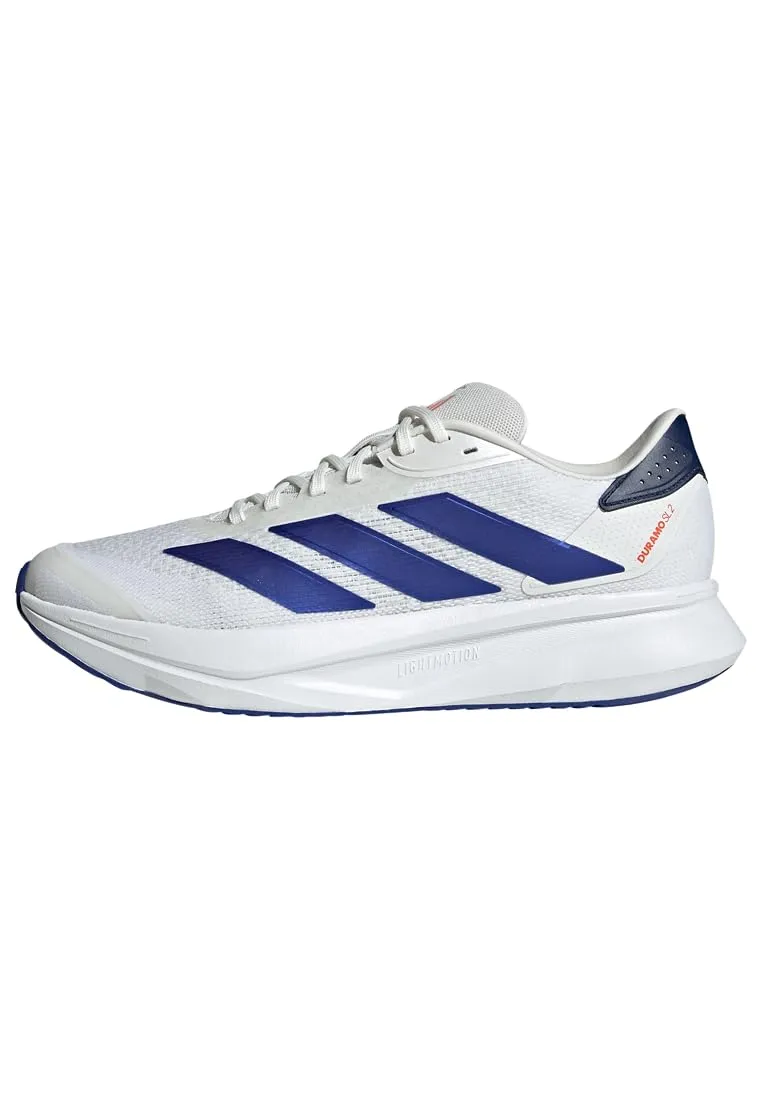 adidas Uomo Duramo SL 2 Running Shoes, Cloud White/Lucid Blue/Dark Blue, 48 EU - immagine 1