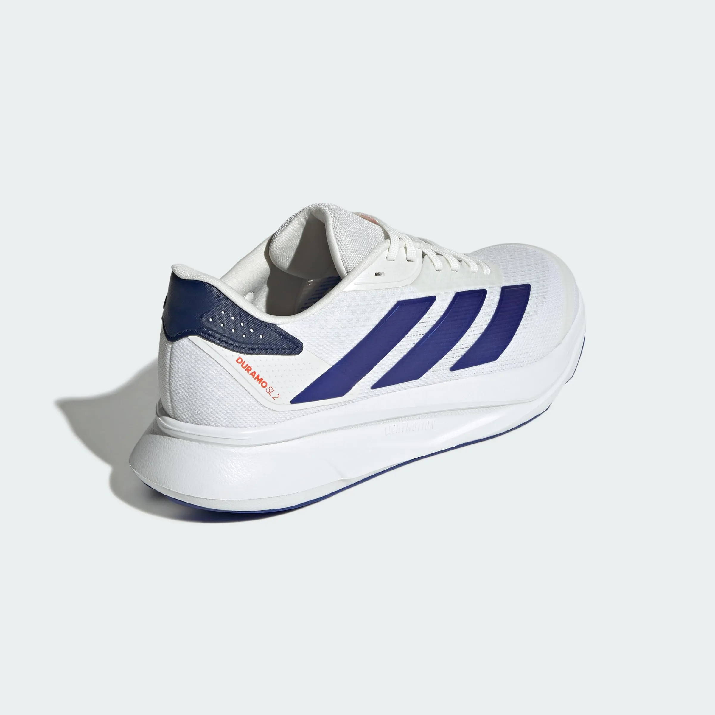 adidas Uomo Duramo SL 2 Running Shoes, Cloud White/Lucid Blue/Dark Blue, 40 EU - immagine 7