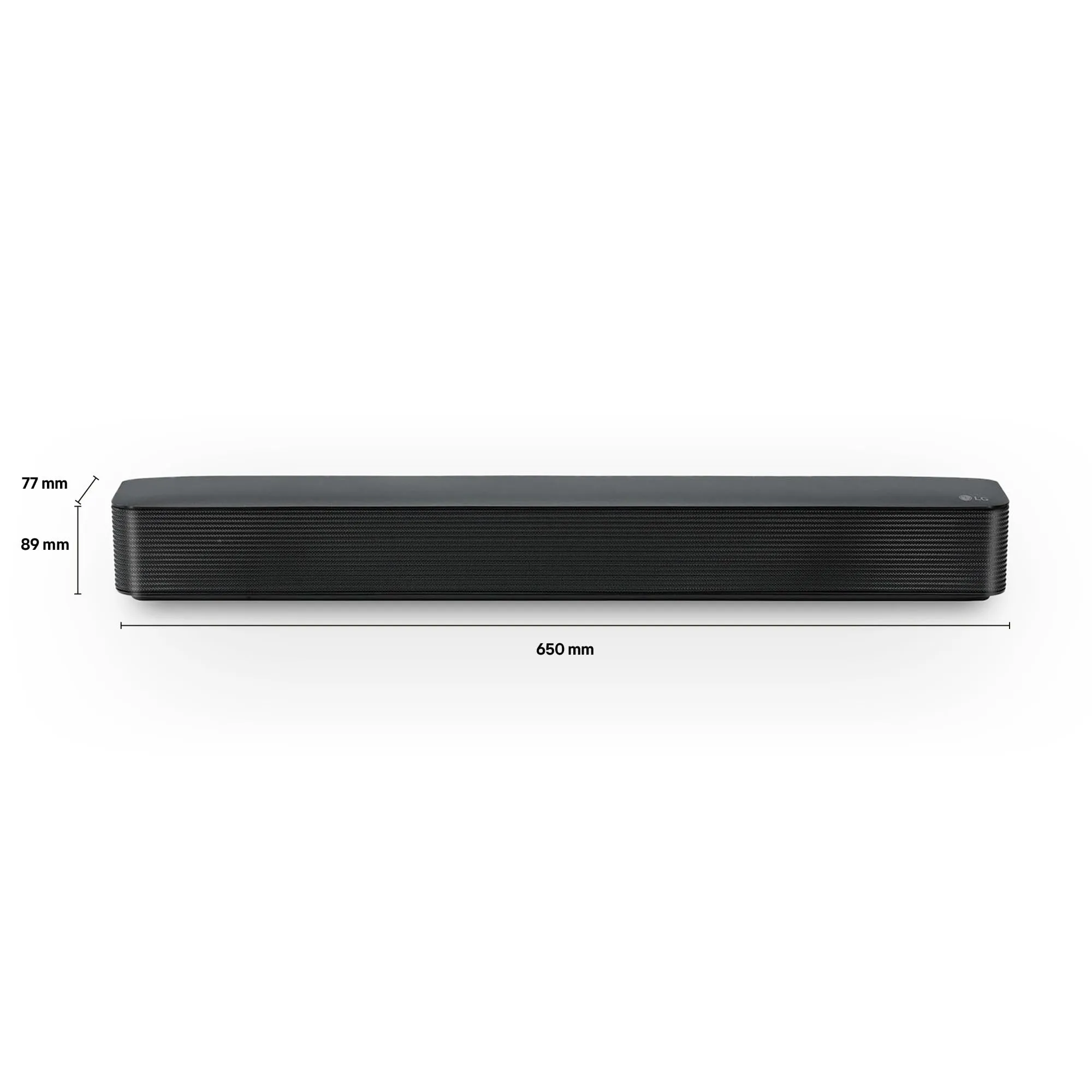 LG SQM1 - Soundbar, 40 W, All in One, Bluetooth 4.0, 2.0 Canali, Dolby Digital, Suono Bass Blast, Nero - immagine 2