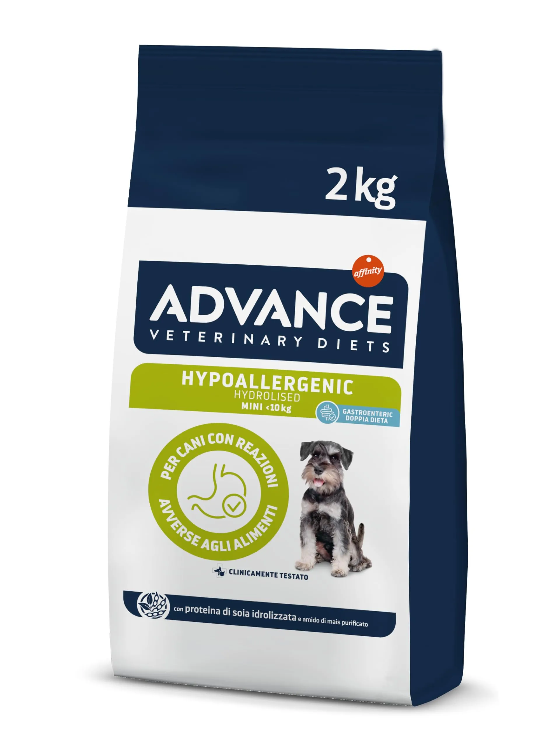 Advance Veterinary Diets Hypoallergenic, Cibo per Cani Mini, 2kg - immagine 1