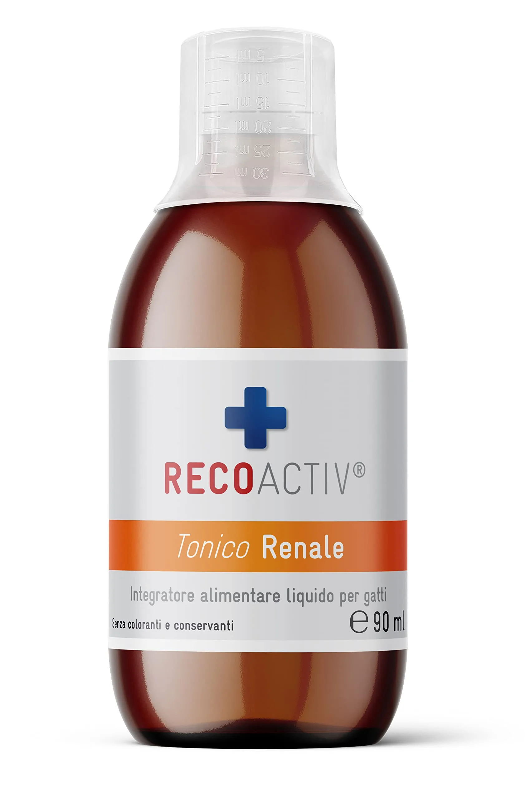 RECOACTIV Tonico Renale per gatti, 1 x 90 ml, integratore alimentare per supportare la convalescenza in caso di primi sintomi di compromissione della funzionalità renale nei gatti o come profilassi - immagine 5