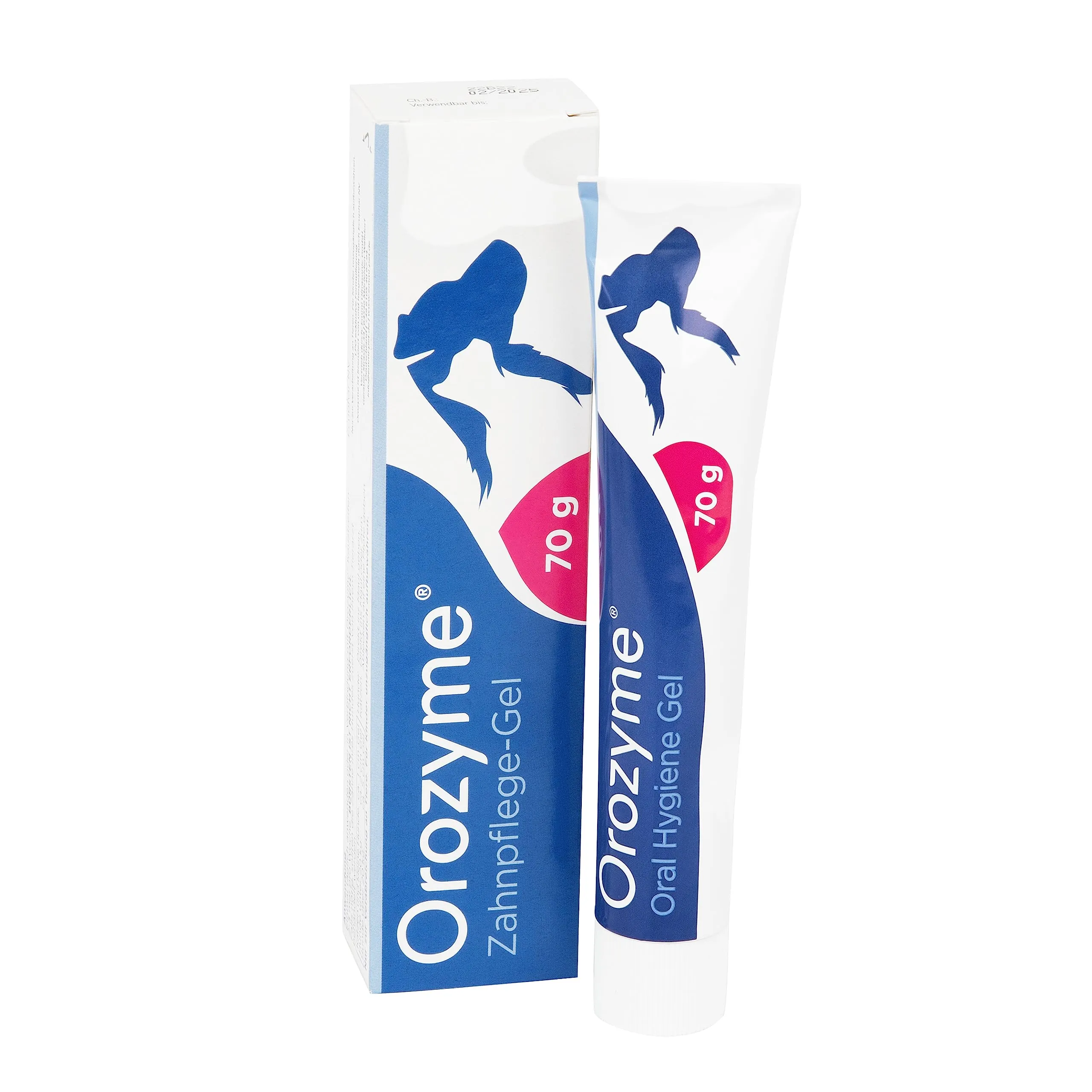 emmi-pet 1x Orozyme gel dentale per cani e gatti con funzione autopulente I Dentifricio per cani - immagine 1