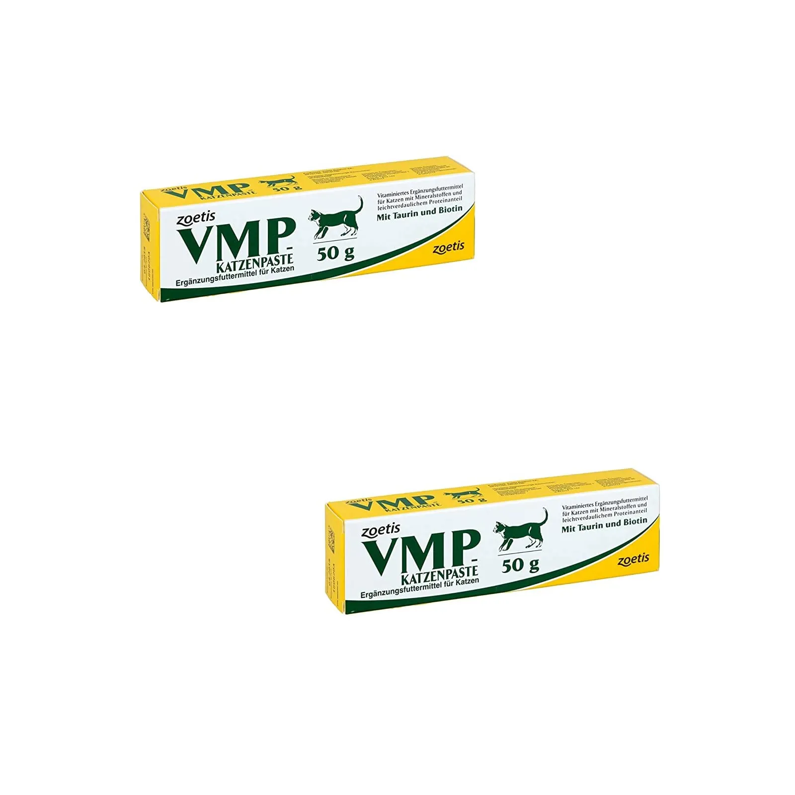 Zoetis VMP Pasta per gatti | Confezione doppia | 2 × 50 g | Mangime complementare per gatti | Con vitamine e minerali - immagine 1