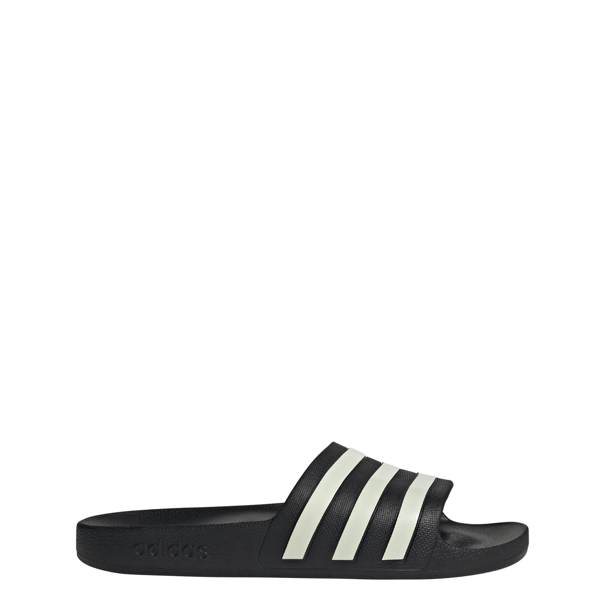 adidas Unisex Adilette Aqua Slides Core Black/Ivory/Core Black 11 UK 46 EU - immagine 1