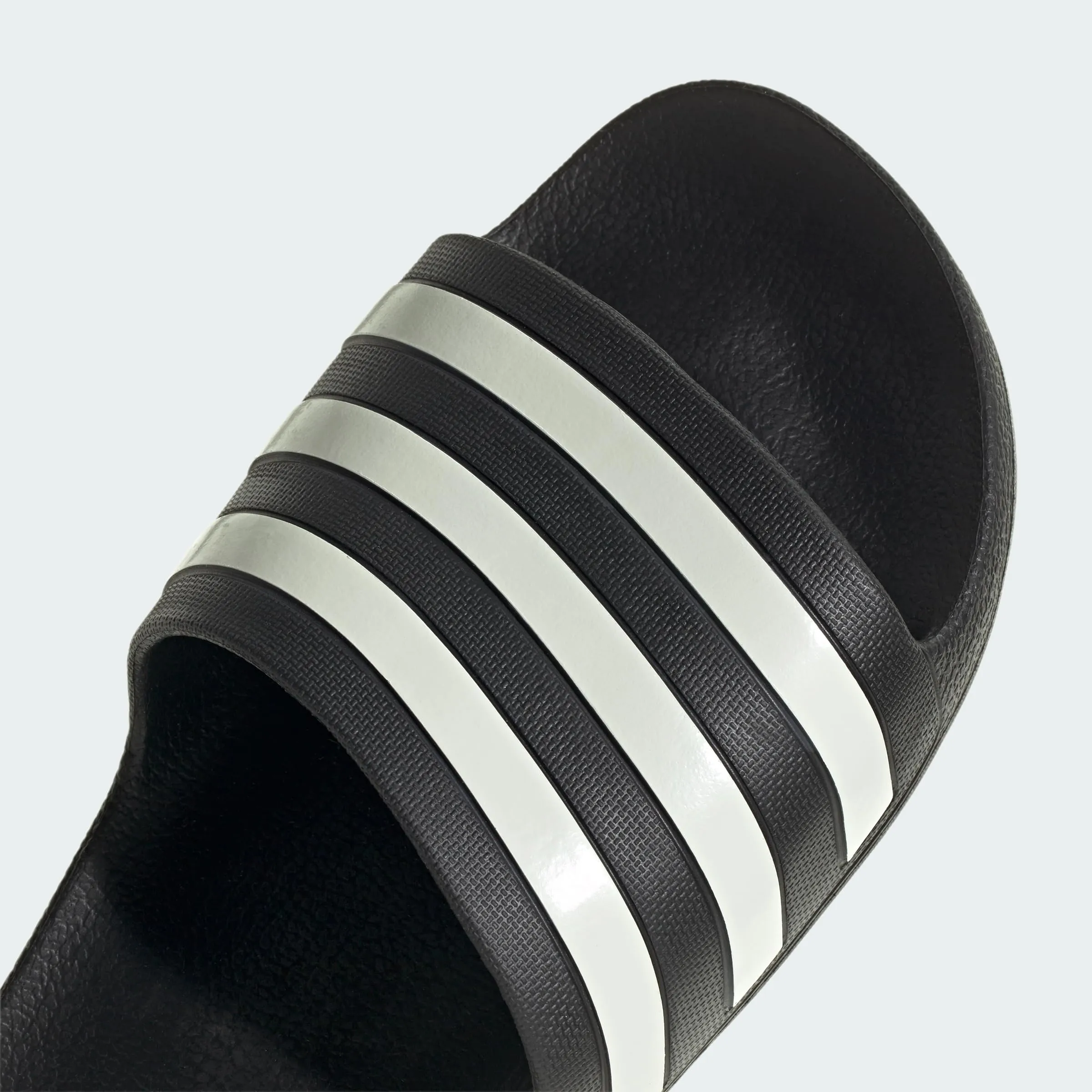 adidas Unisex Adilette Aqua Slides Core Black/Ivory/Core Black 11 UK 46 EU - immagine 5