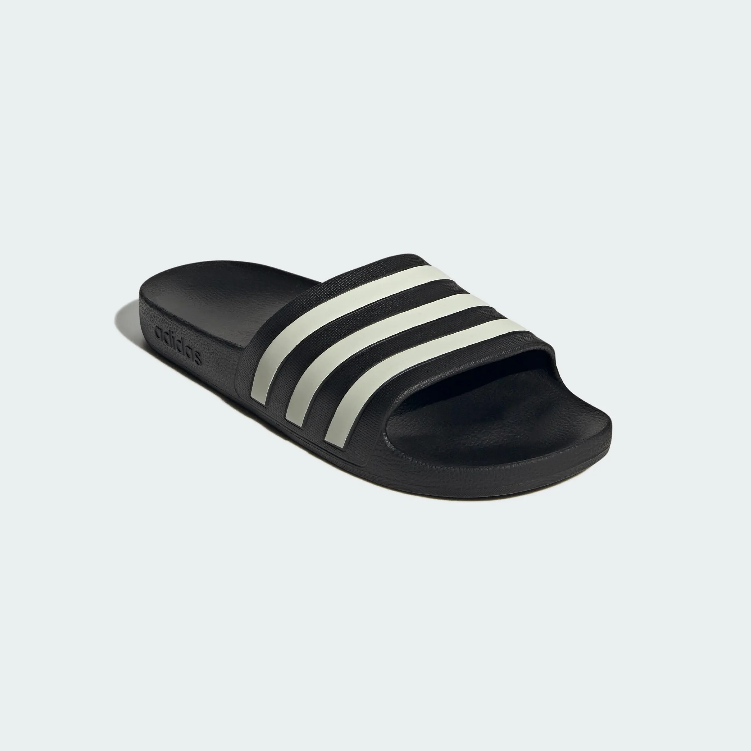 adidas Unisex Adilette Aqua Slides Core Black/Ivory/Core Black 11 UK 46 EU - immagine 6