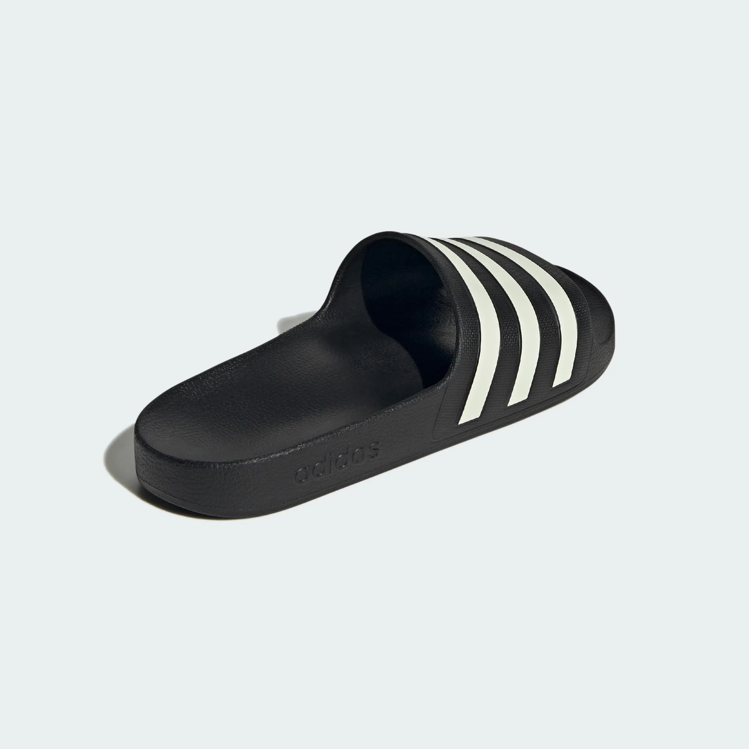 adidas Unisex Adilette Aqua Slides Core Black/Ivory/Core Black 11 UK 46 EU - immagine 7