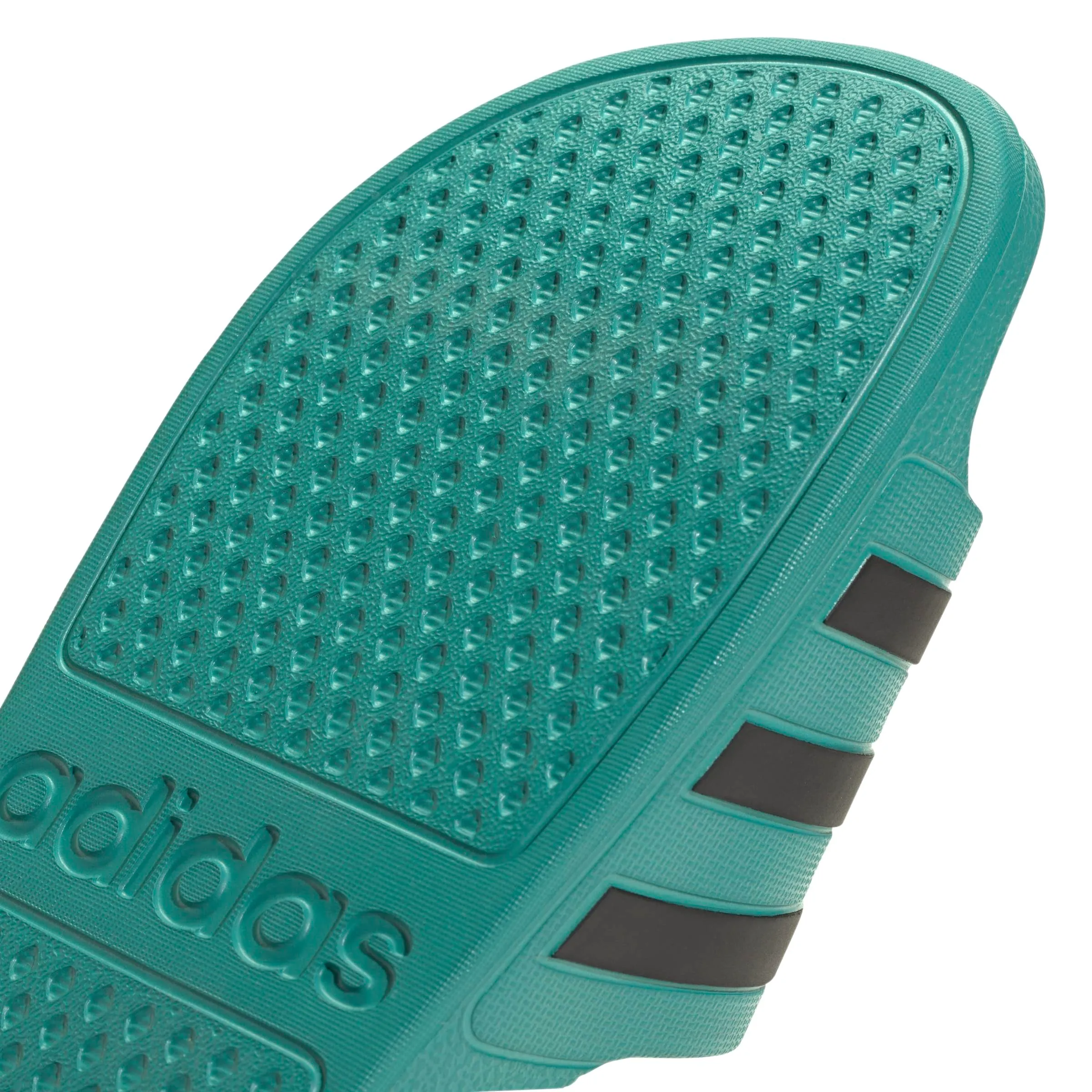 adidas Unisex Adilette Aqua Slides Pure Teal/Core Black/Pure Teal 4 UK 37 EU - immagine 6