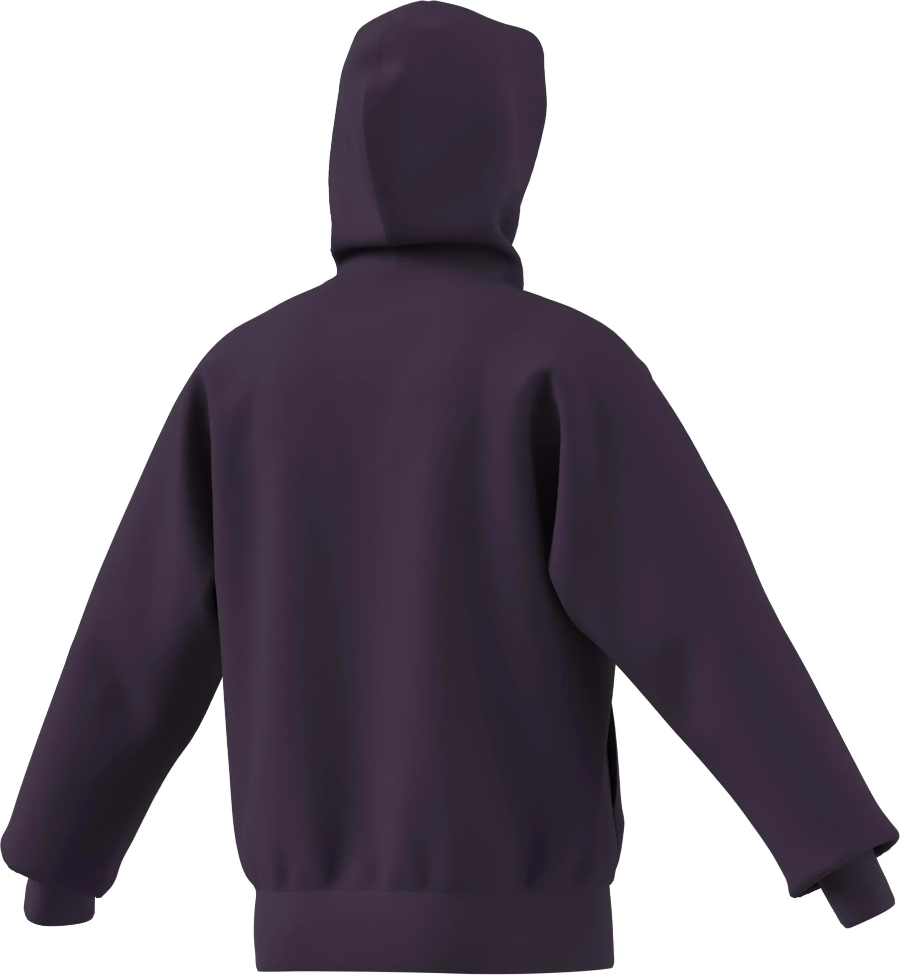 Adidas Uomo Essentials FEELCOZY Fleece Hoodie, Aurora Plum/Black, L - immagine 2