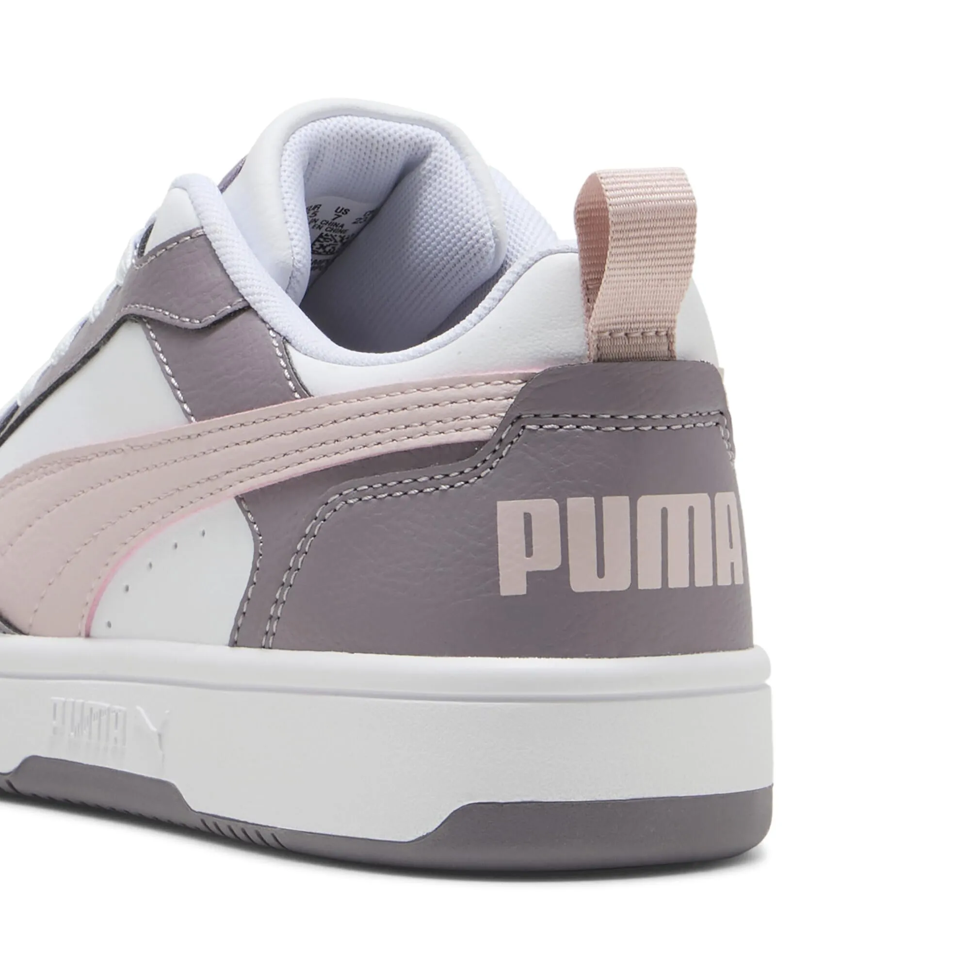 Puma Rebound V6 Low, Sneaker Unisex - Adulto, White Mauve Mist Plum Jam, 44 EU - immagine 2