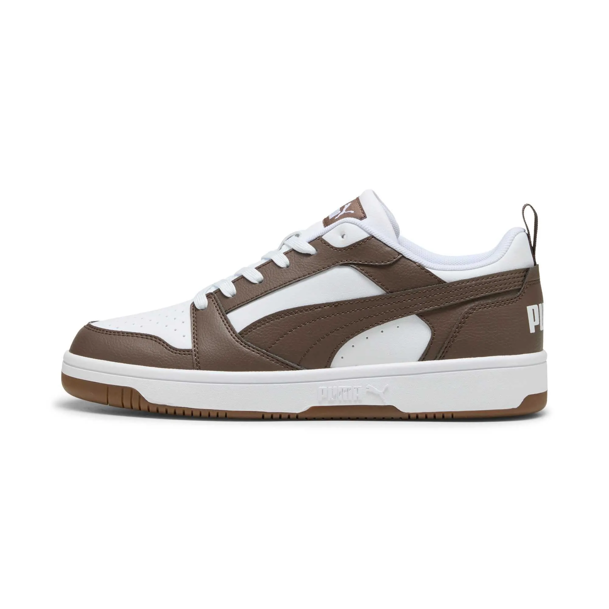Puma Rebound V6 Low, Sneaker Unisex - Adulto, White Flat Bronze Gum, 36 EU - immagine 1