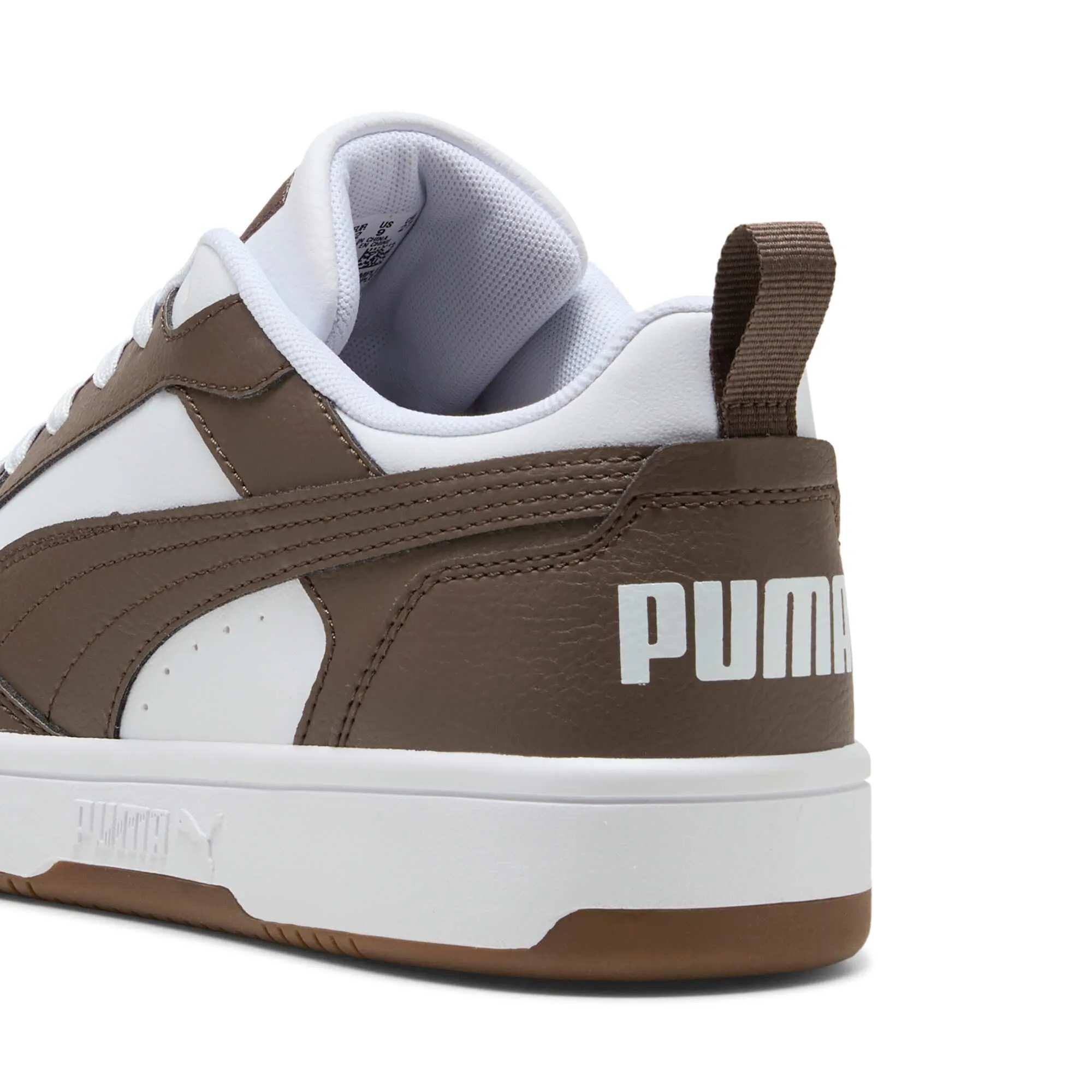 Puma Rebound V6 Low, Sneaker Unisex - Adulto, White Flat Bronze Gum, 36 EU - immagine 2