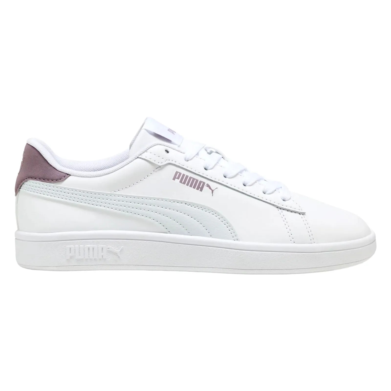 Puma Smash 3.0 L, Sneaker Uomo, Puma Confettura Bianca Silver Mist Plum, 37 EU - immagine 2