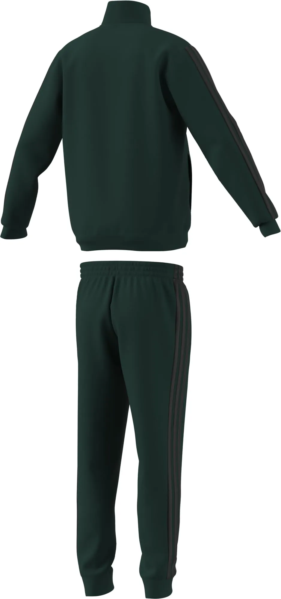 adidas Uomo SPORTSWEAR BASIC 3 STRIPES TRICOT TRACKSUIT, Aurora Ivy, XS - immagine 2