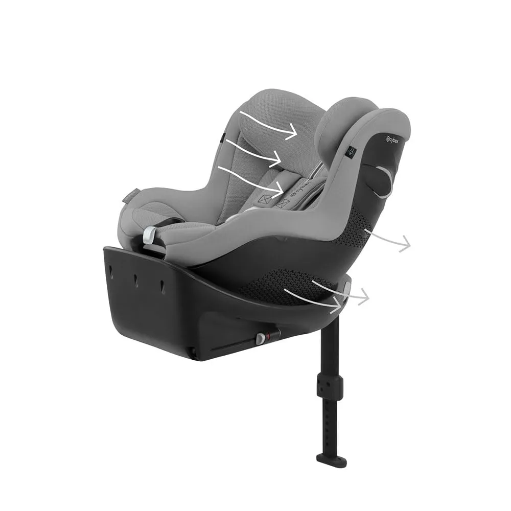 CYBEX Sirona Gi Plus + NBInlay/Stone Grey-mid grey PU1 - immagine 3