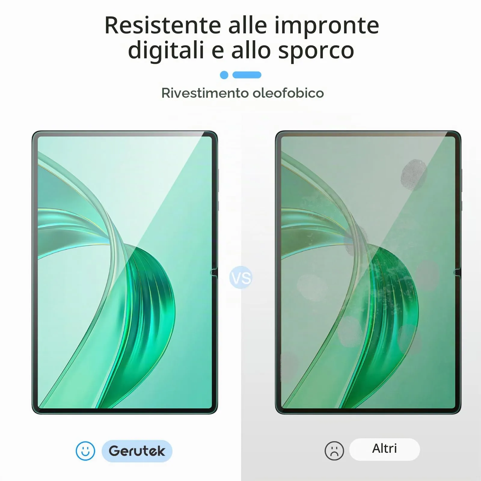 Gerutek 2 Pezzi Pellicola Protettiva per Honor Pad X8a/X8b 11'' (2024/2026) - immagine 6