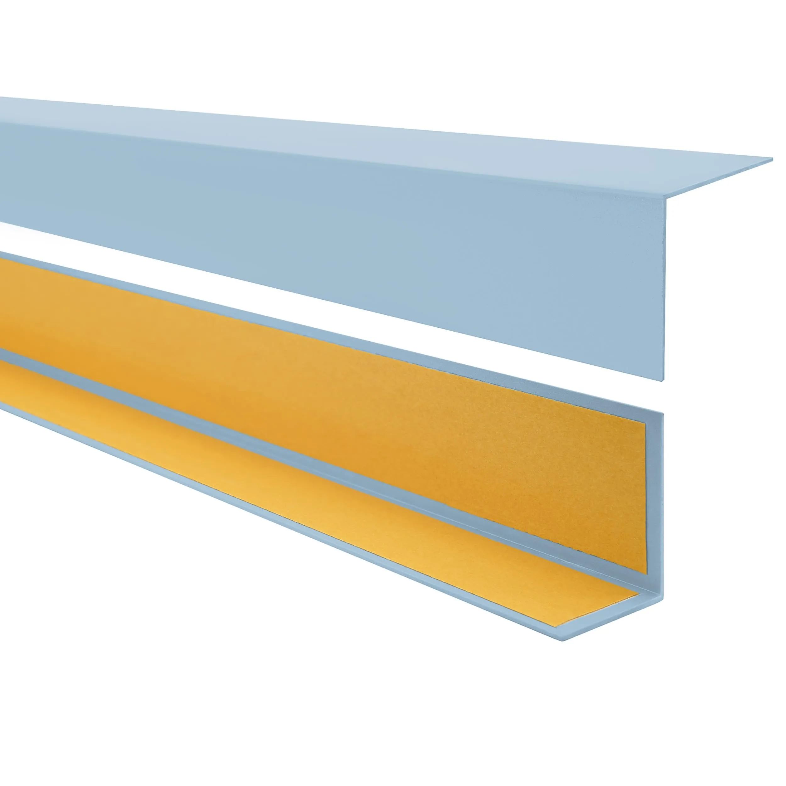 Quest Profilo Angolare PVC 15x15 mm Autoadesivo - Hellblau, 200 cm - immagine 1