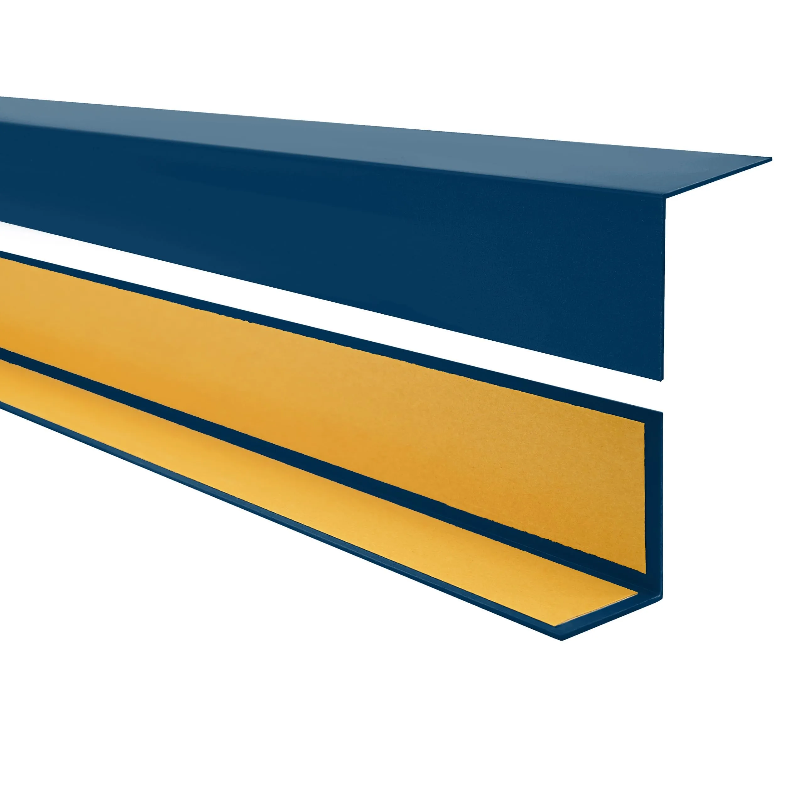 Quest Profilo Angolare PVC 15x15 mm Autoadesivo - Marineblau, 200 cm - immagine 1
