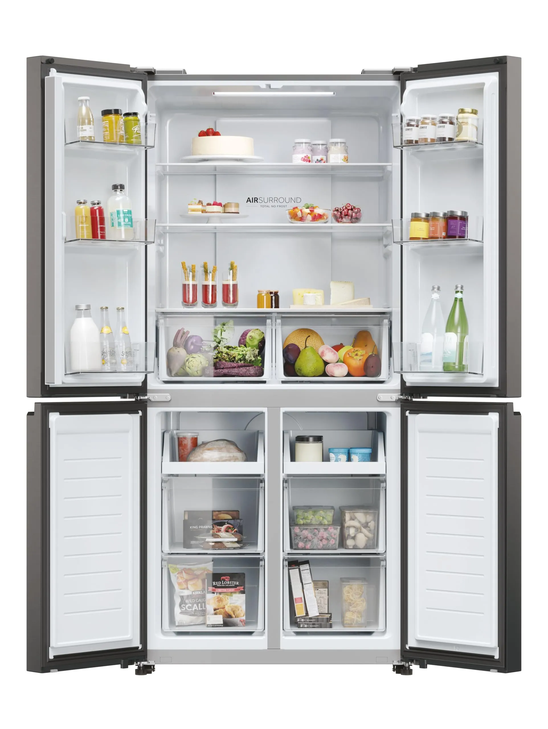 Haier Cube 83 Serie 3 Frigorifero Multidoor 4 Porte 467 Litri, No Frost - immagine 6