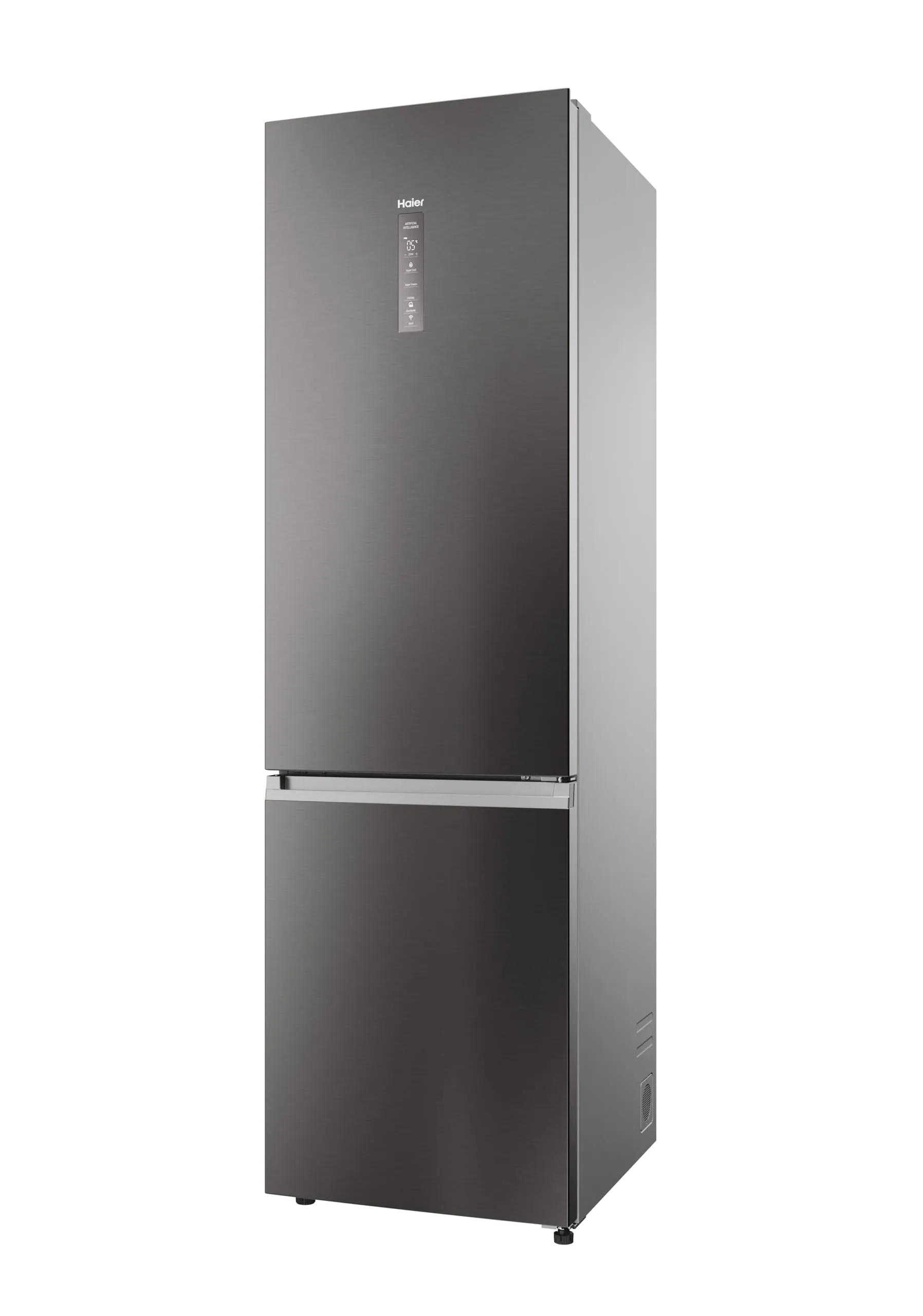 Haier 2D 60 Serie 3 PRO Frigorifero Combinato 406L (289L Frigo + 117L Freezer), Total No Frost, Wi-Fi hOn App, Air Surround, My Zone Pro, Classe D, Dark Inox, 205x59,5x66,7 cm (AxLxP), HDPW3620DNPD - immagine 2