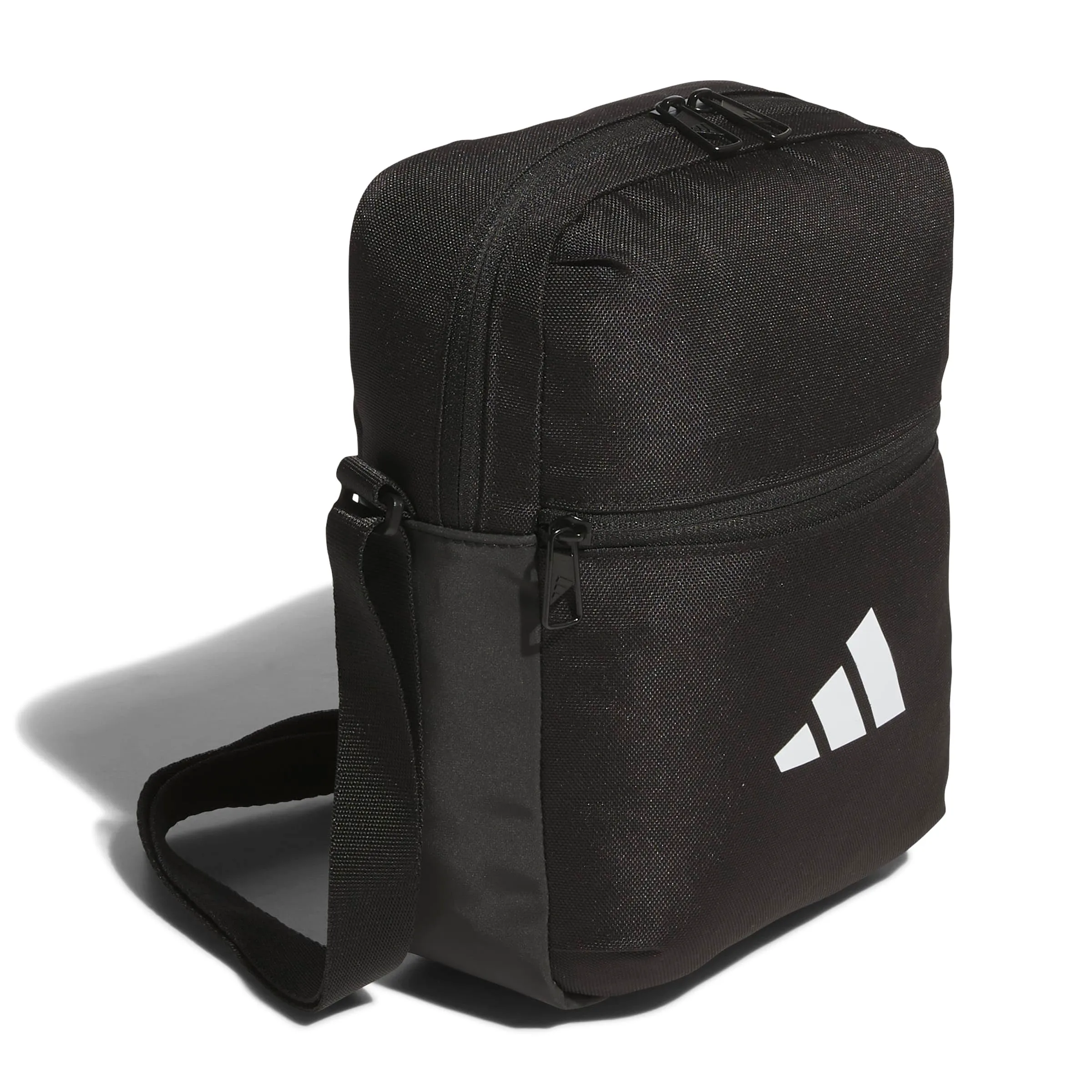 adidas Unisex - Adulto Essentials Organizer Waist Pack, Black/White, One size - immagine 4
