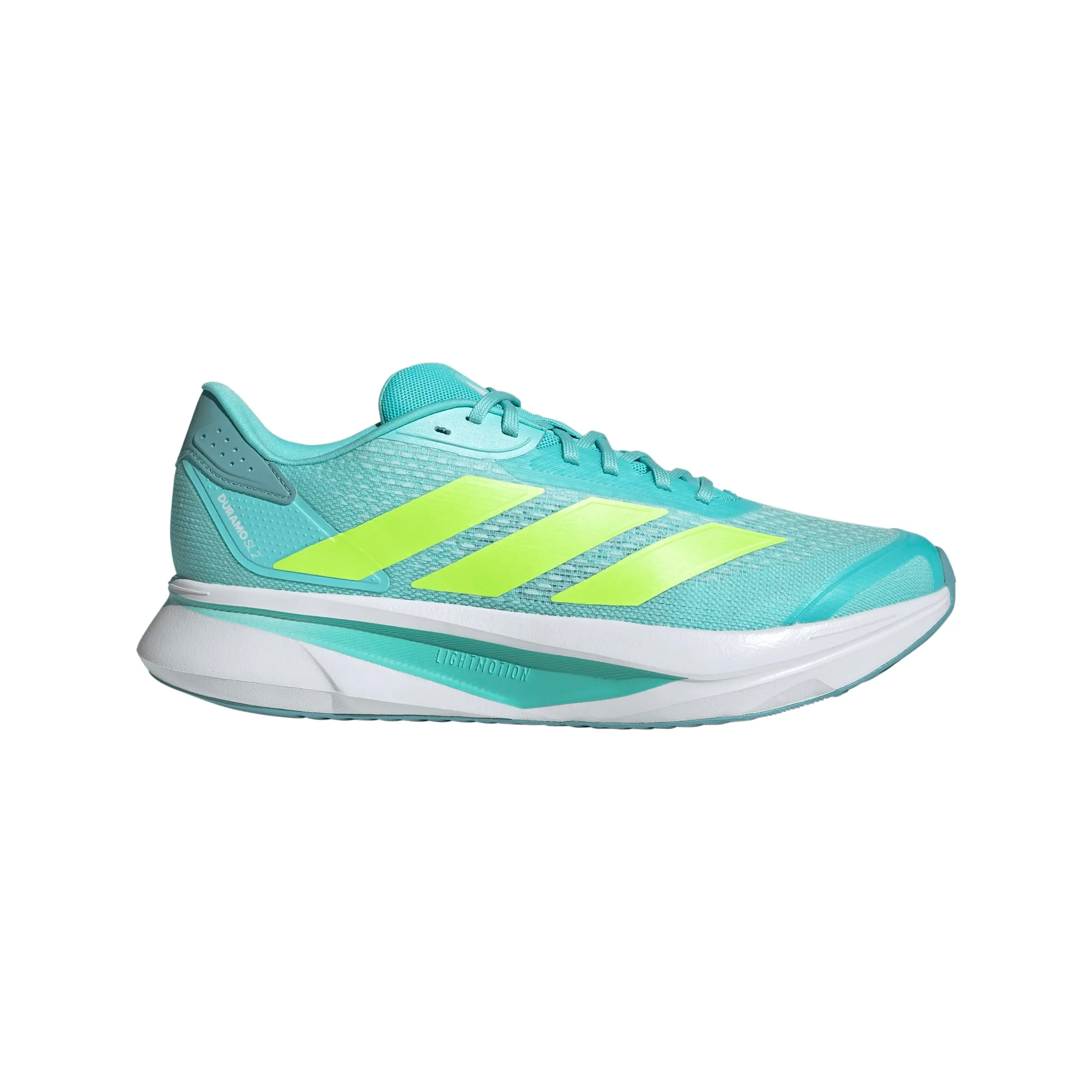 adidas Scarpe da corsa da uomo Duramo Sl 2, Multicolore Flash Aqua Limón Lucio Tonlada Menta, 47 1/3 EU - immagine 6