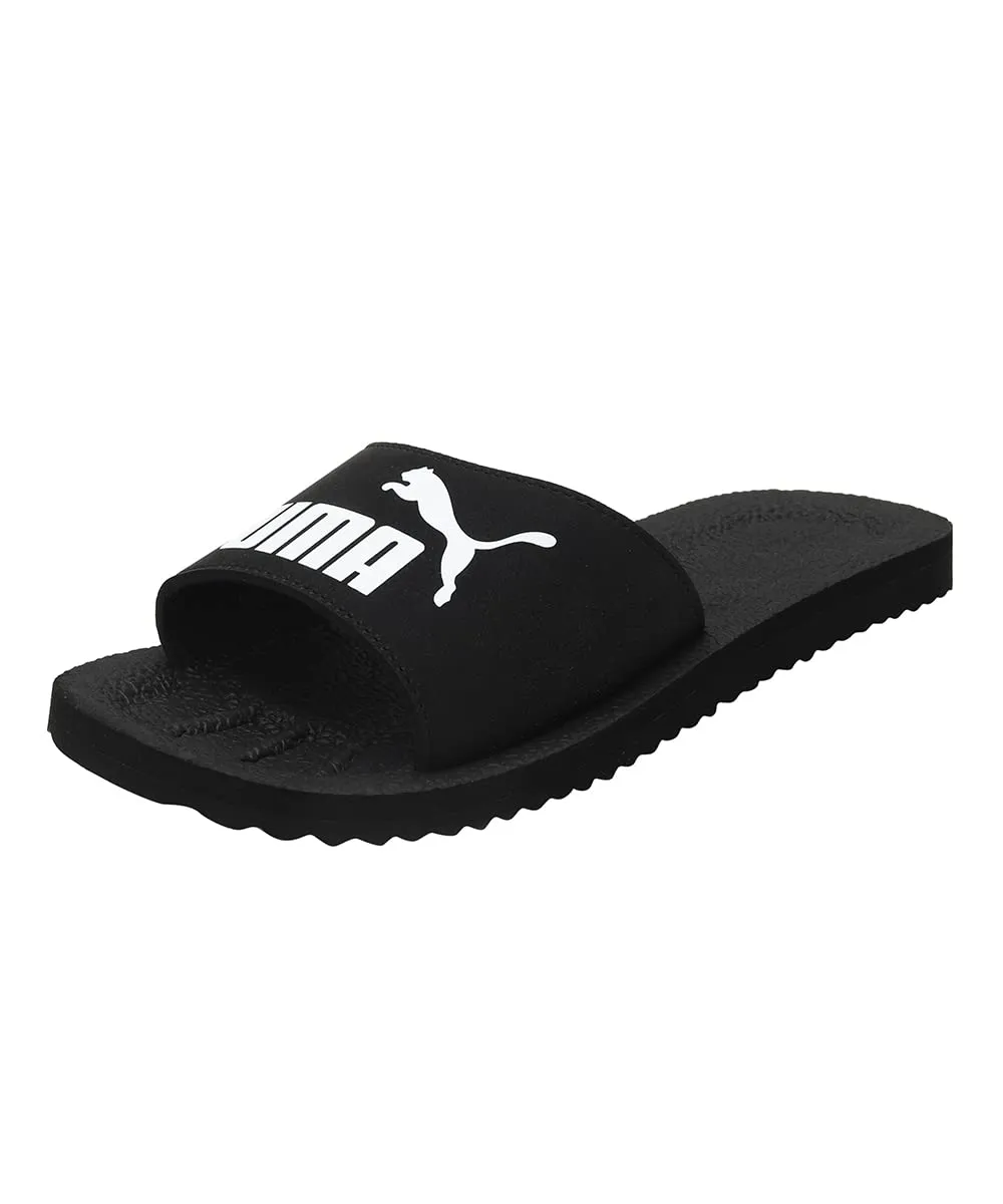PUMA Purecat, Sandali a ciabatta Unisex - Adulto, Black White, 49.5 EU - immagine 1