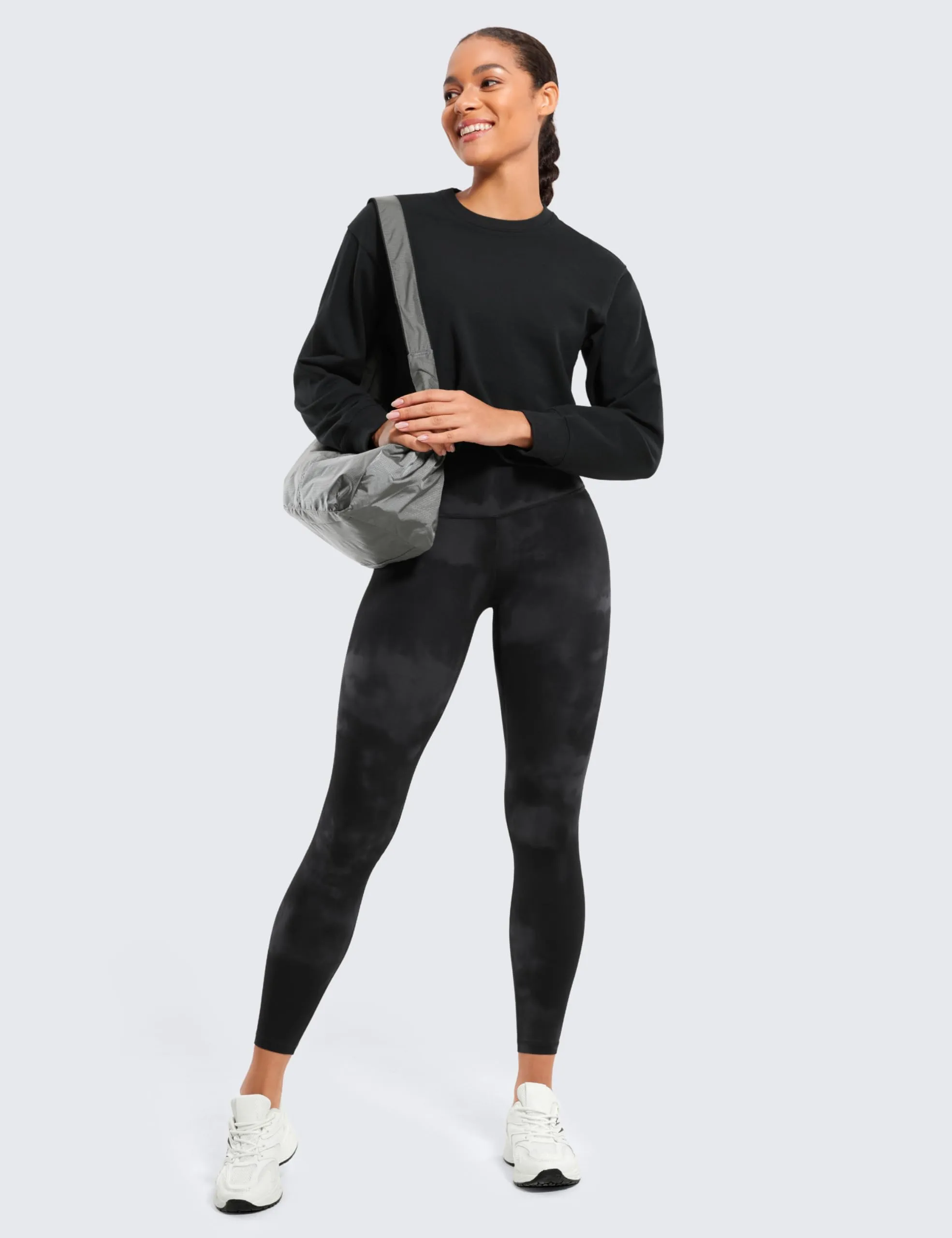 CRZ YOGA Butterluxe Leggings 64cm Nero-TieDye 44 - immagine 3