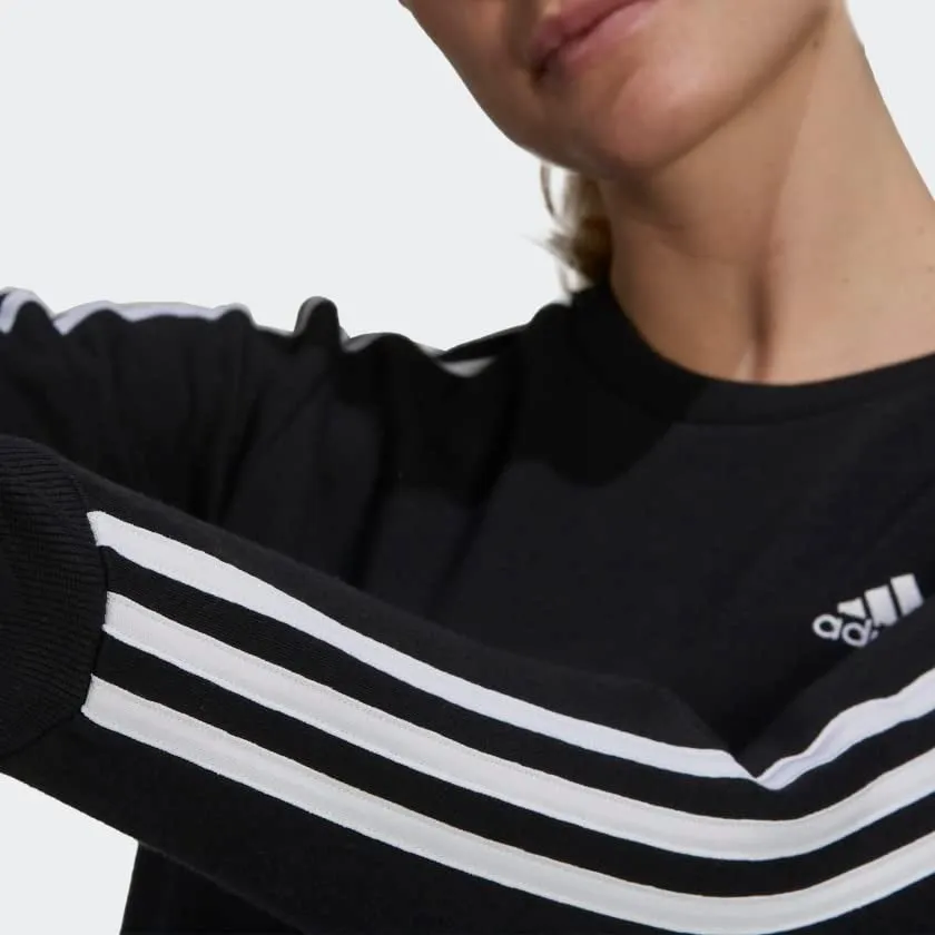Adidas Own The Run - Maglietta a Maniche Lunghe da Uomo, a Maniche Lunghe, Confezione da 1, Nero/Bianco, S - immagine 6