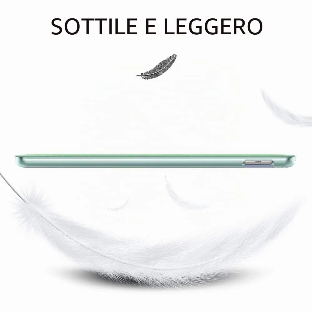 MoKo Cover Custodia Per iPad 9a/8a/7a Gen. 2021/2020/2019, Verde - immagine 7
