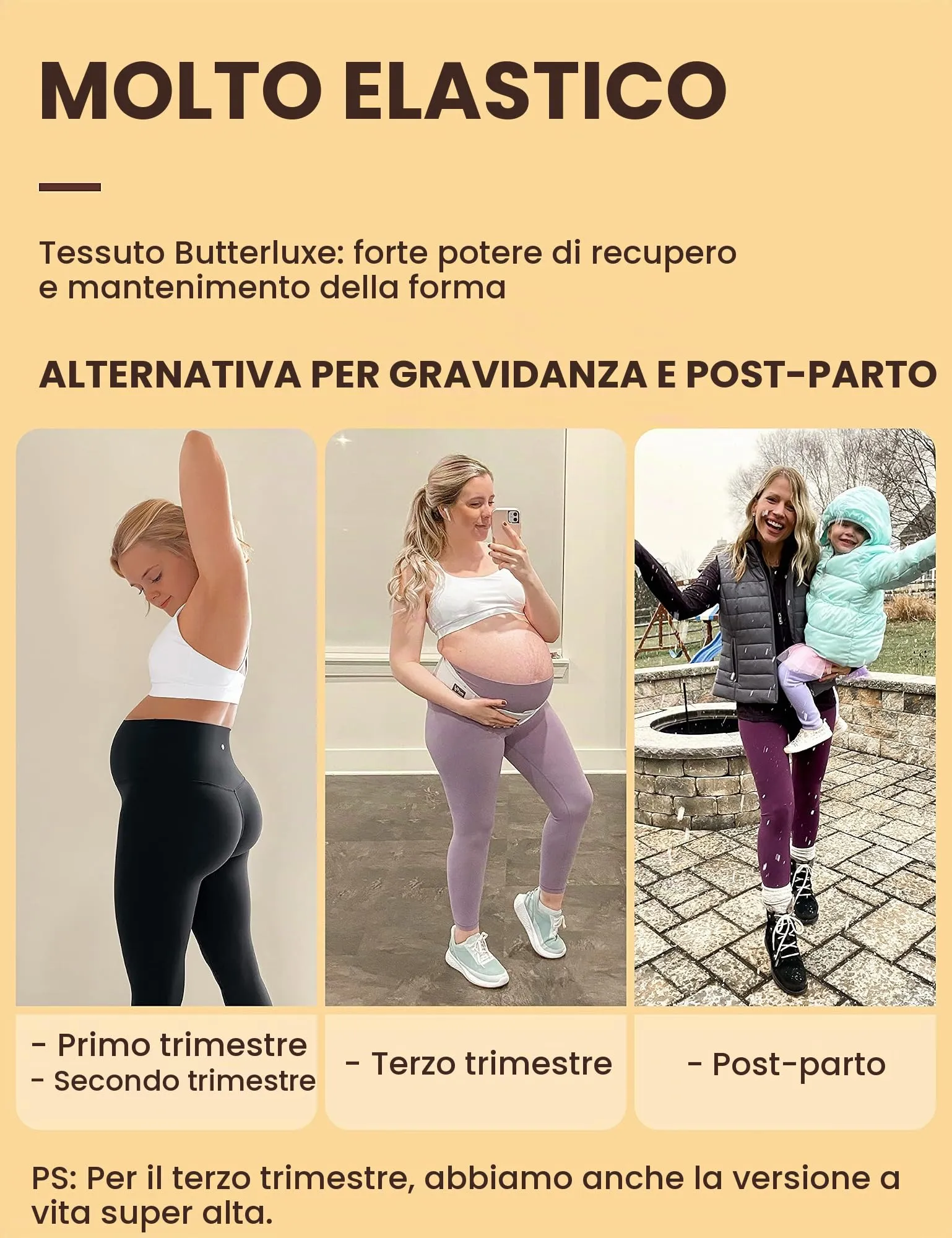 CRZ YOGA Butterluxe Leggings 64cm Nero 40 - immagine 6
