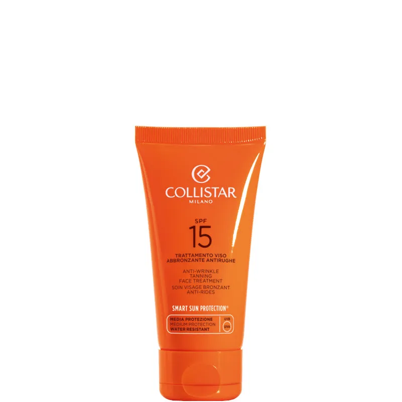 Collistar Trattamento Viso Abbronzante Antirughe SPF 15 50 ML - 50 ML - immagine 1