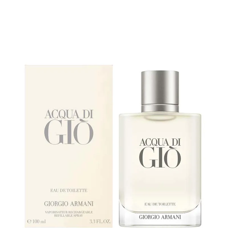 Armani Acqua di Gio' Pour Homme - 100 ML RICARICABILE - immagine 1