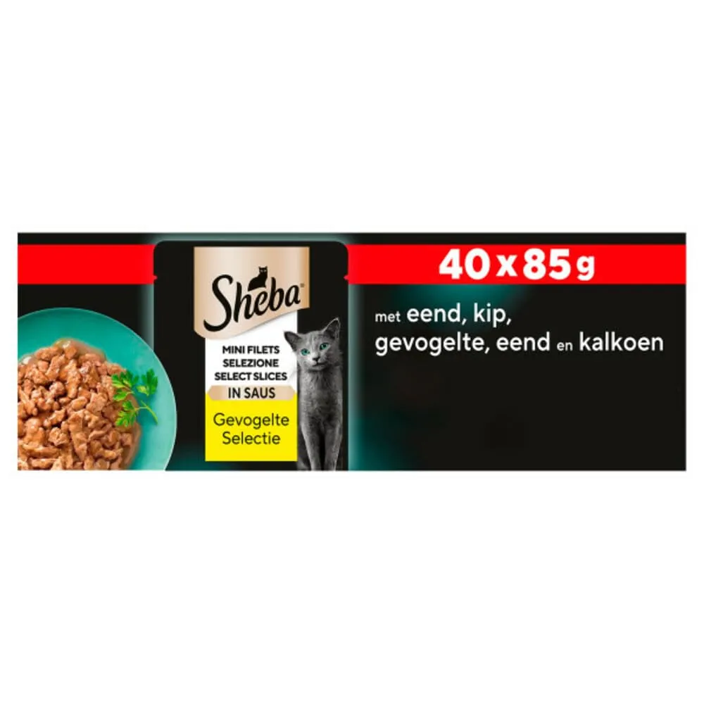 Sheba Mini Filets, 40x85g - immagine 1